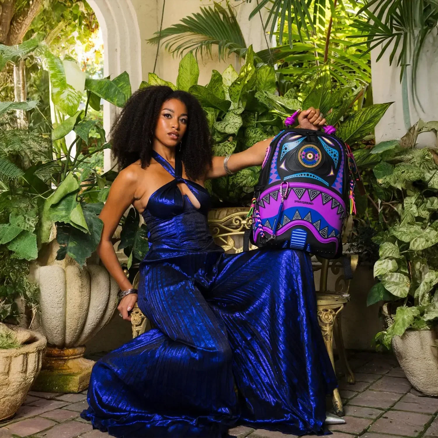 A.I Purple Wonderland Backpack - Image 2