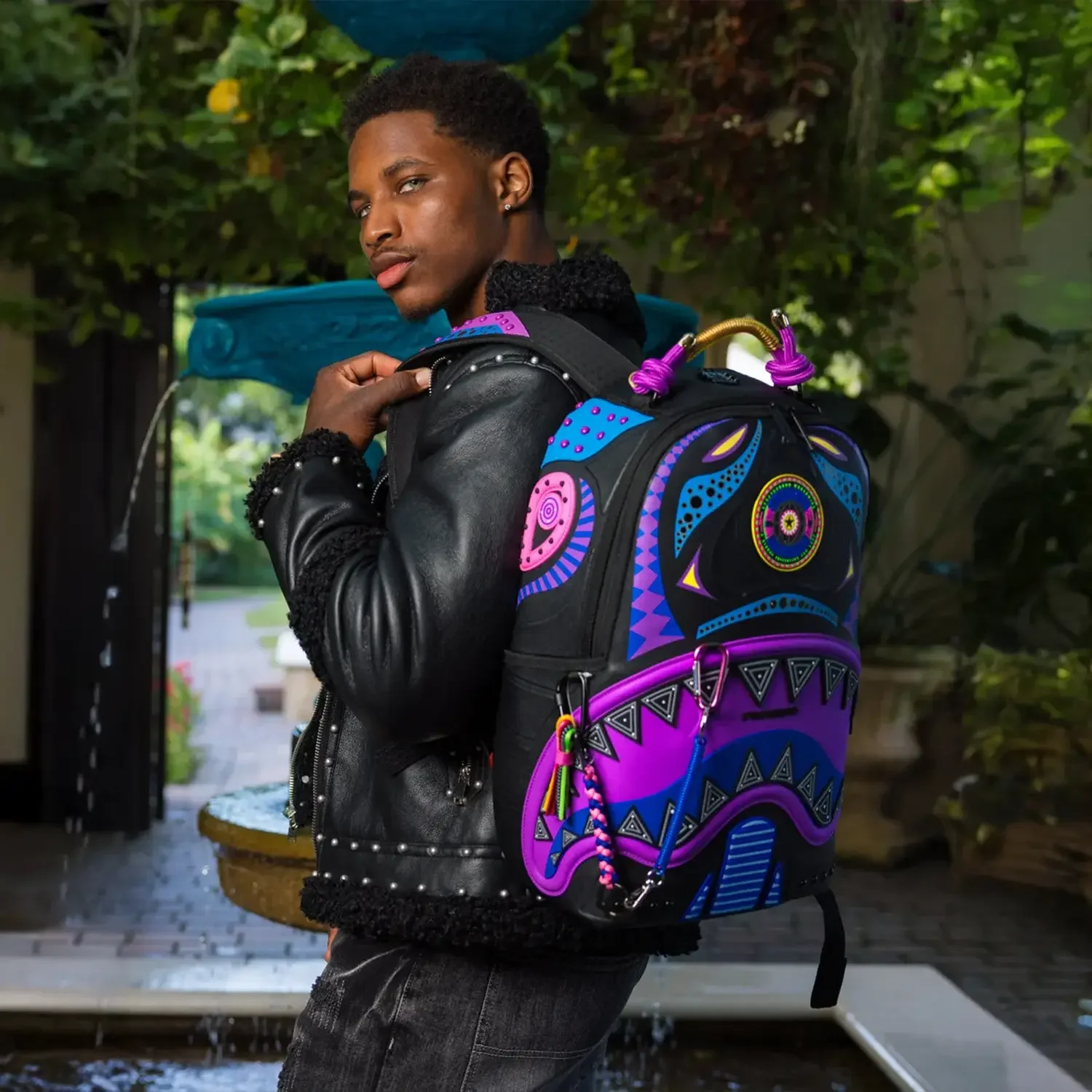 A.I Purple Wonderland Backpack - Image 7