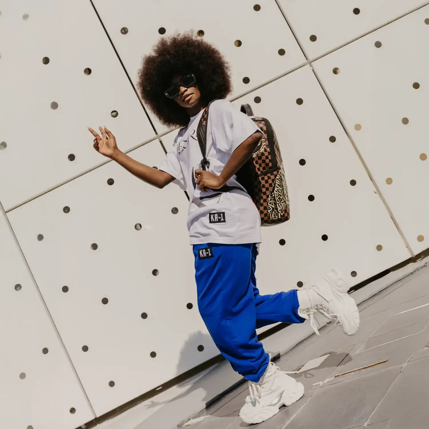 Diaa Allam Sharks In Paris Backpack - Image 4