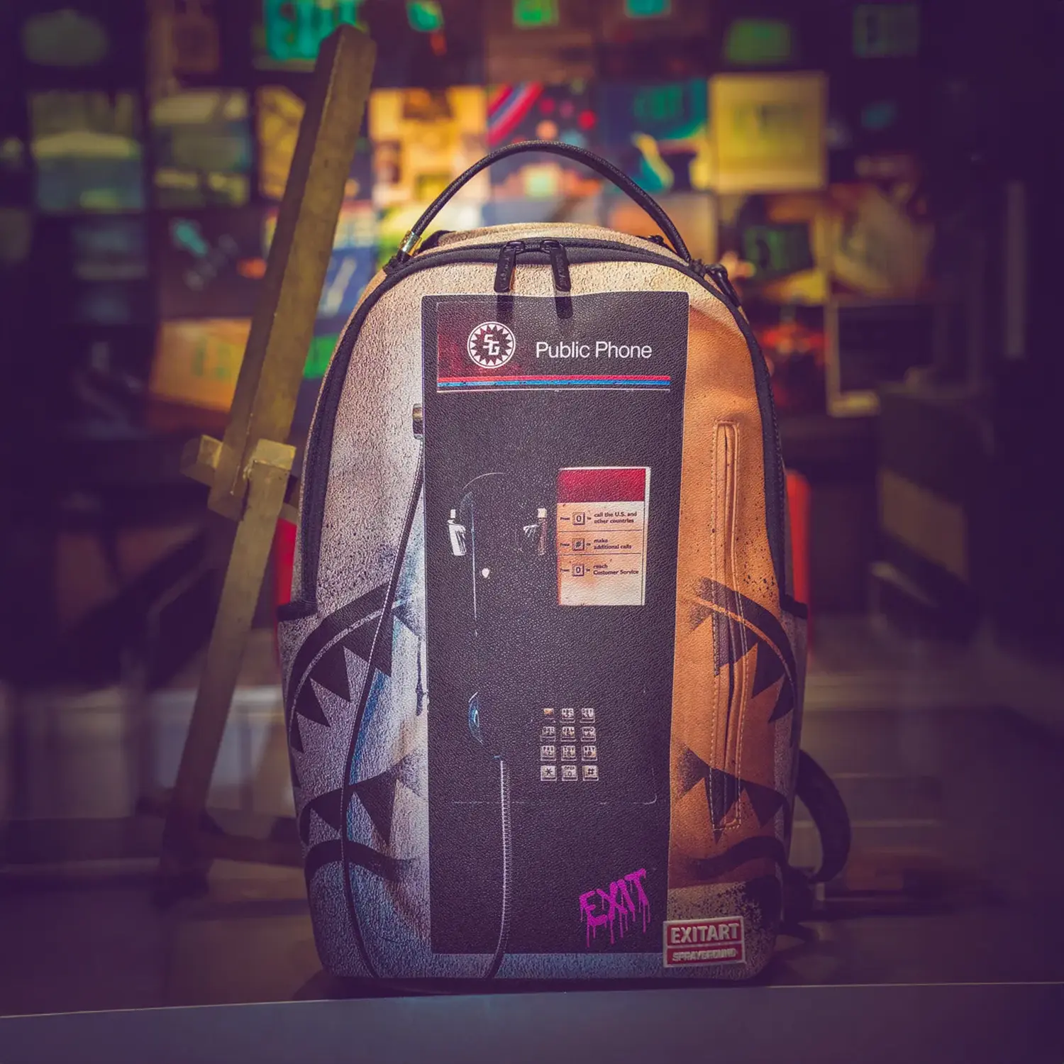 Exit Pay Phone Backpack - Image 6
