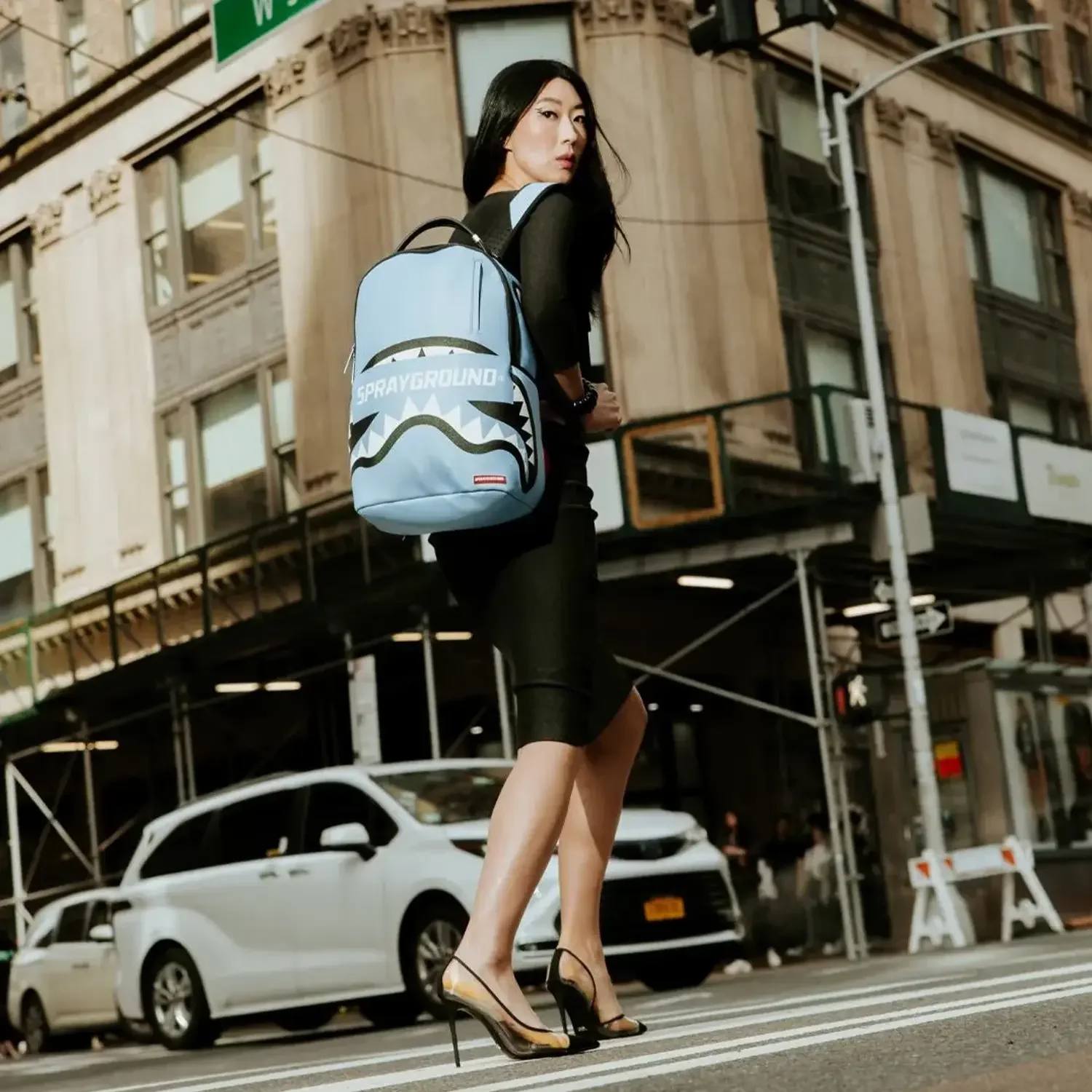 Smash Logo Deep Blue Sky DLXSV Backpack - Image 2