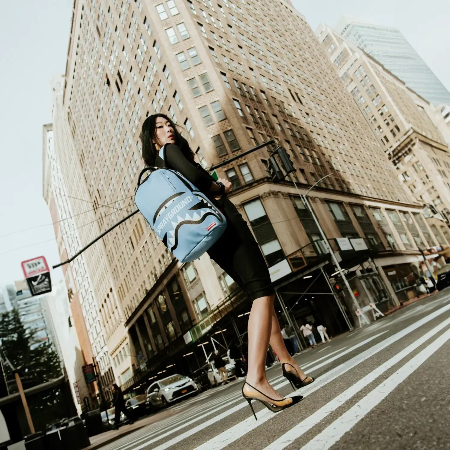 Smash Logo Deep Blue Sky DLXSV Backpack - Image 6