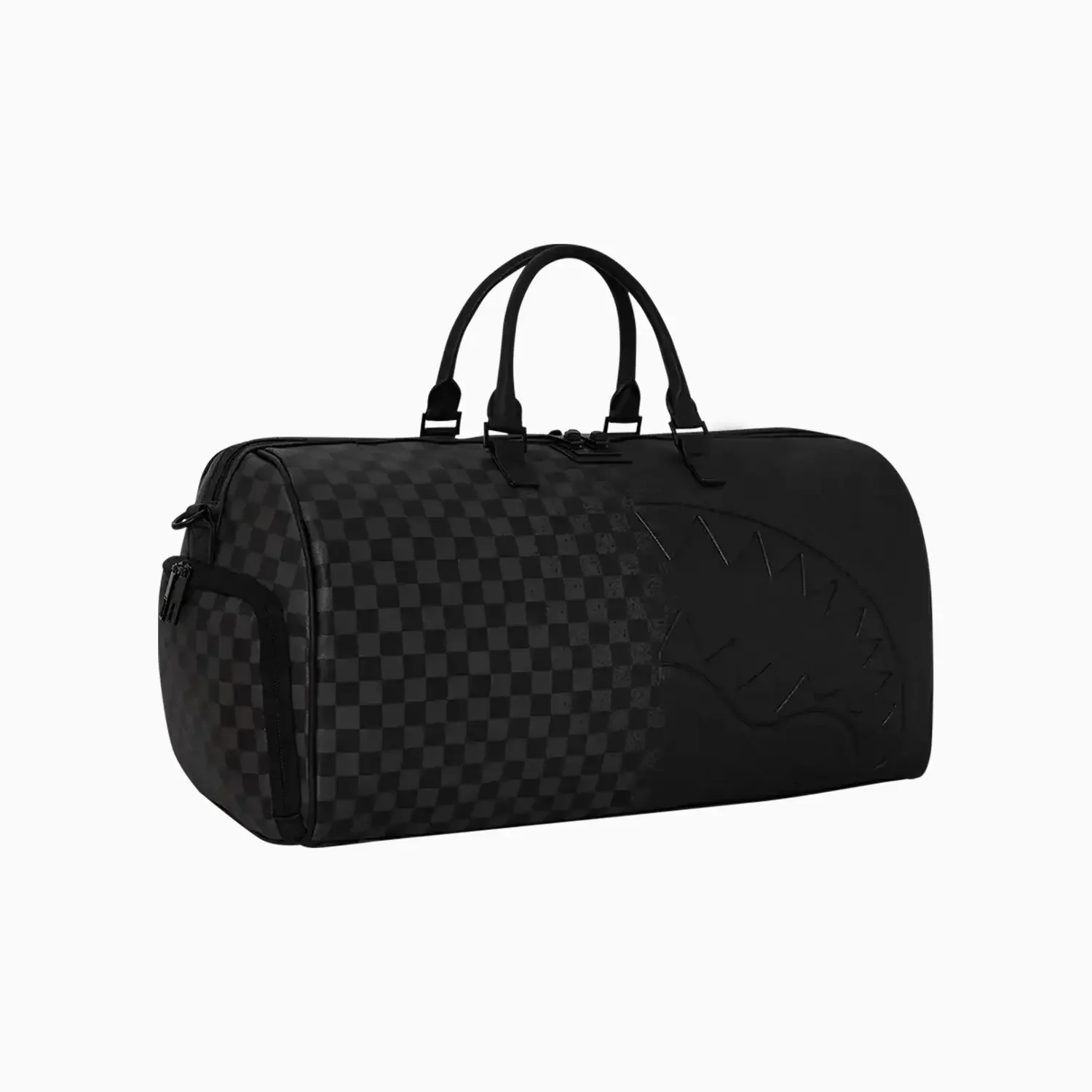 Spritz Grey Check Duffle - Image 3