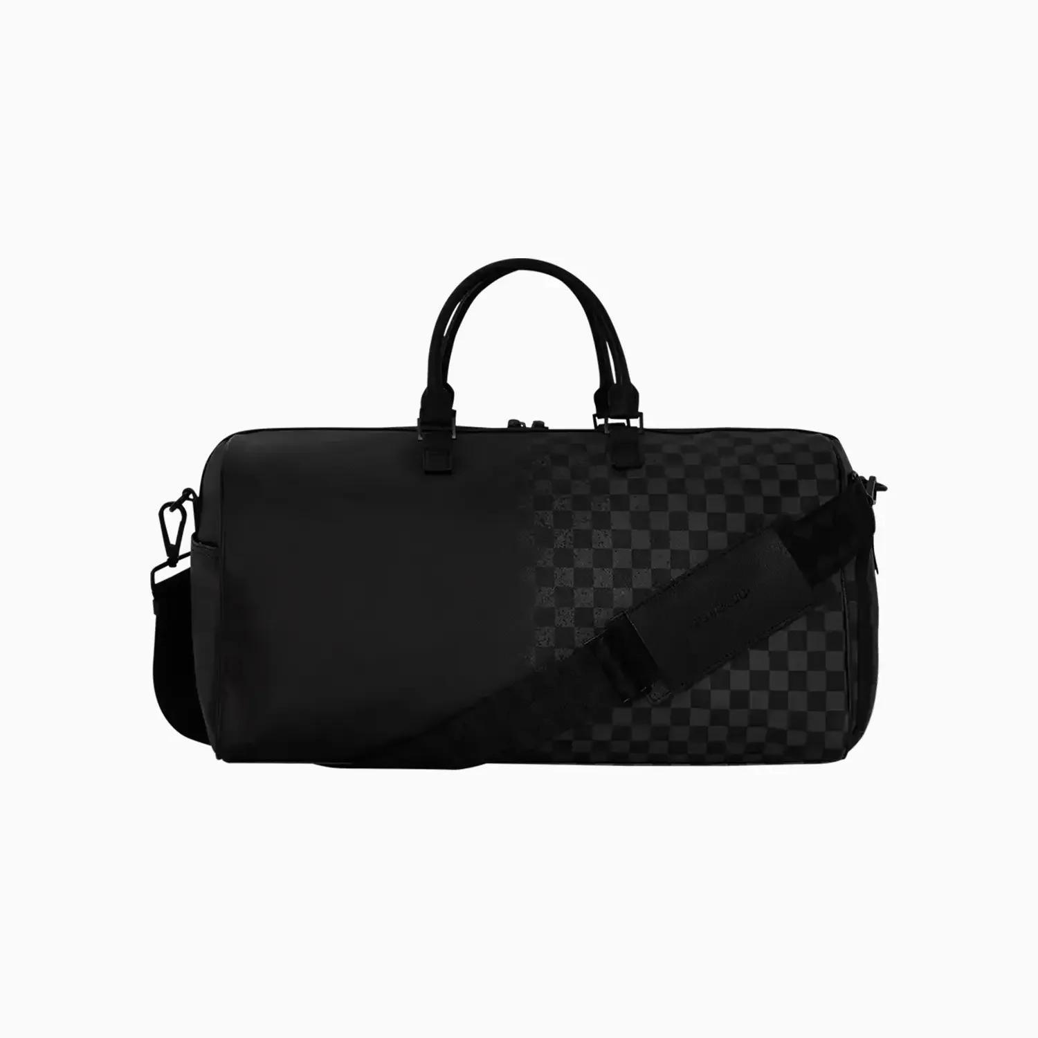 Spritz Grey Check Duffle - Image 8