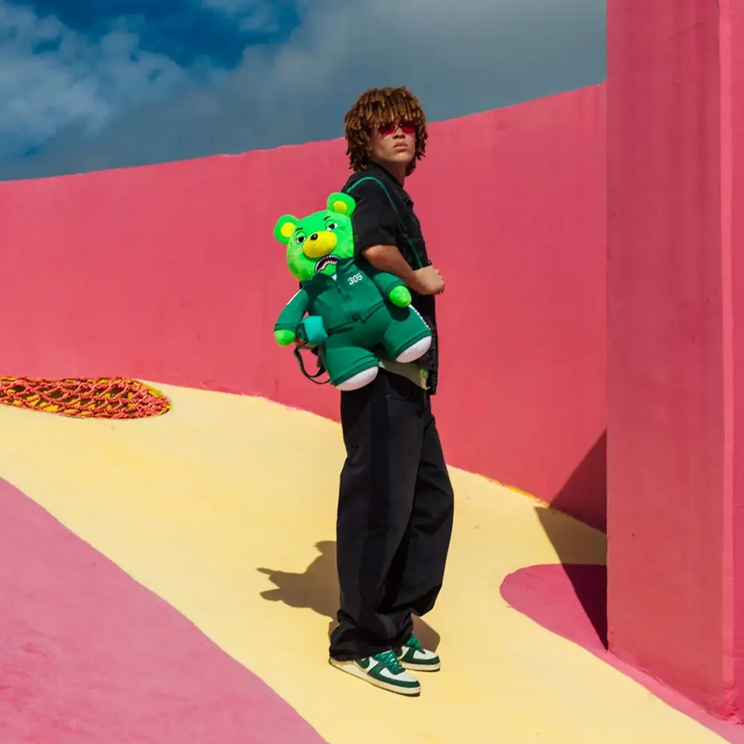 Squid Game Contestant Bear Backpack - Image 4