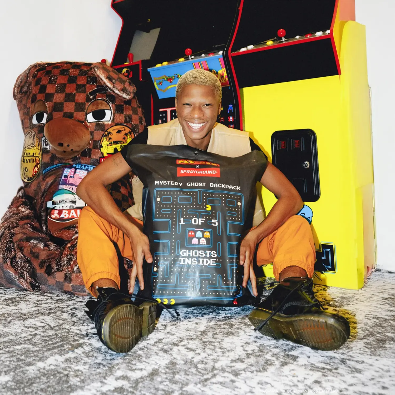 Sprayground x PAC-MAN Ghost Backpack Mystery Bag - Image 13