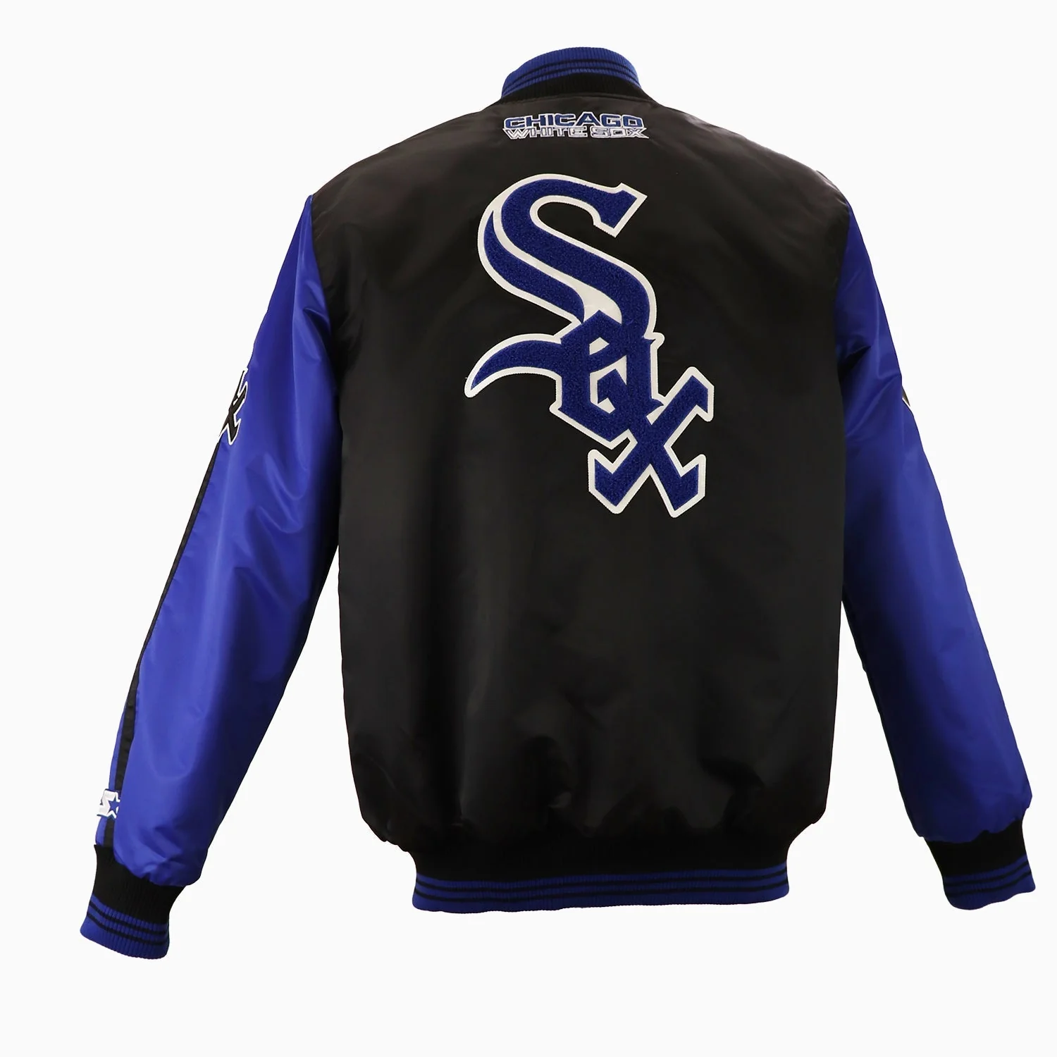 Men's Chicago White Sox MLB Varsity Satin Jacket - Image 2