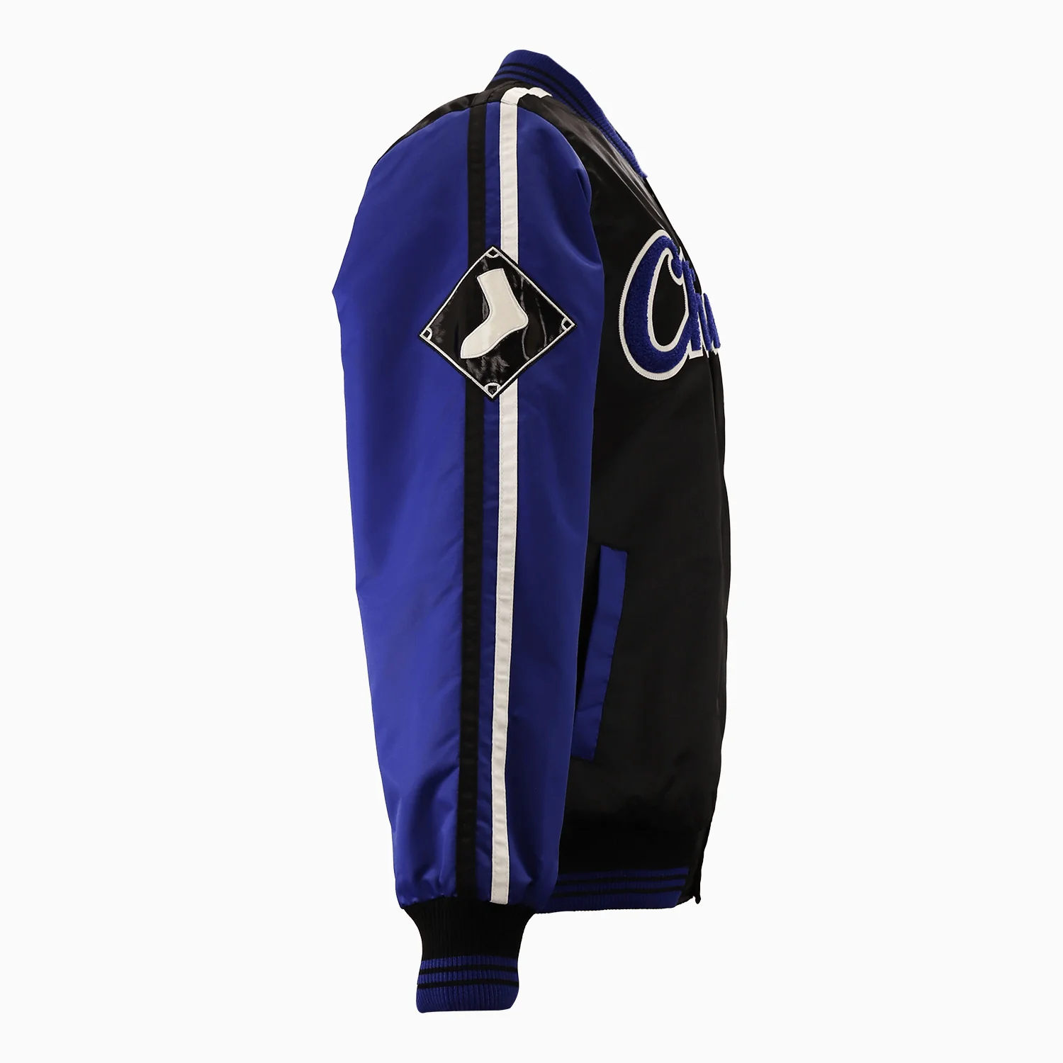 Men's Chicago White Sox MLB Varsity Satin Jacket - Image 3