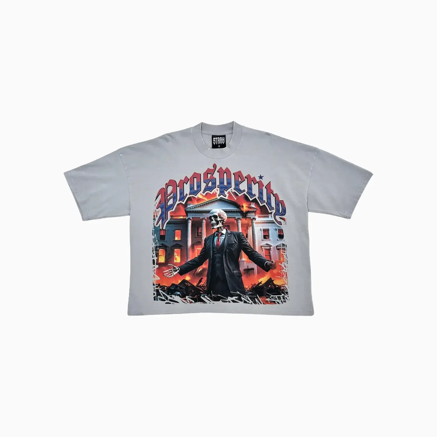 Men's By Any Means Necessary Drop Shoulders T-Shirt