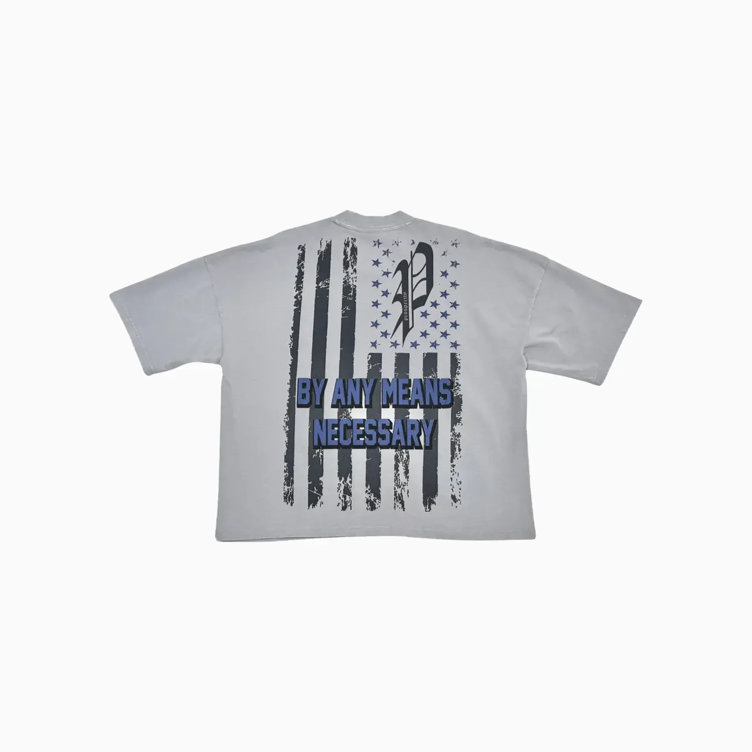Men's By Any Means Necessary Drop Shoulders T-Shirt - Image 2