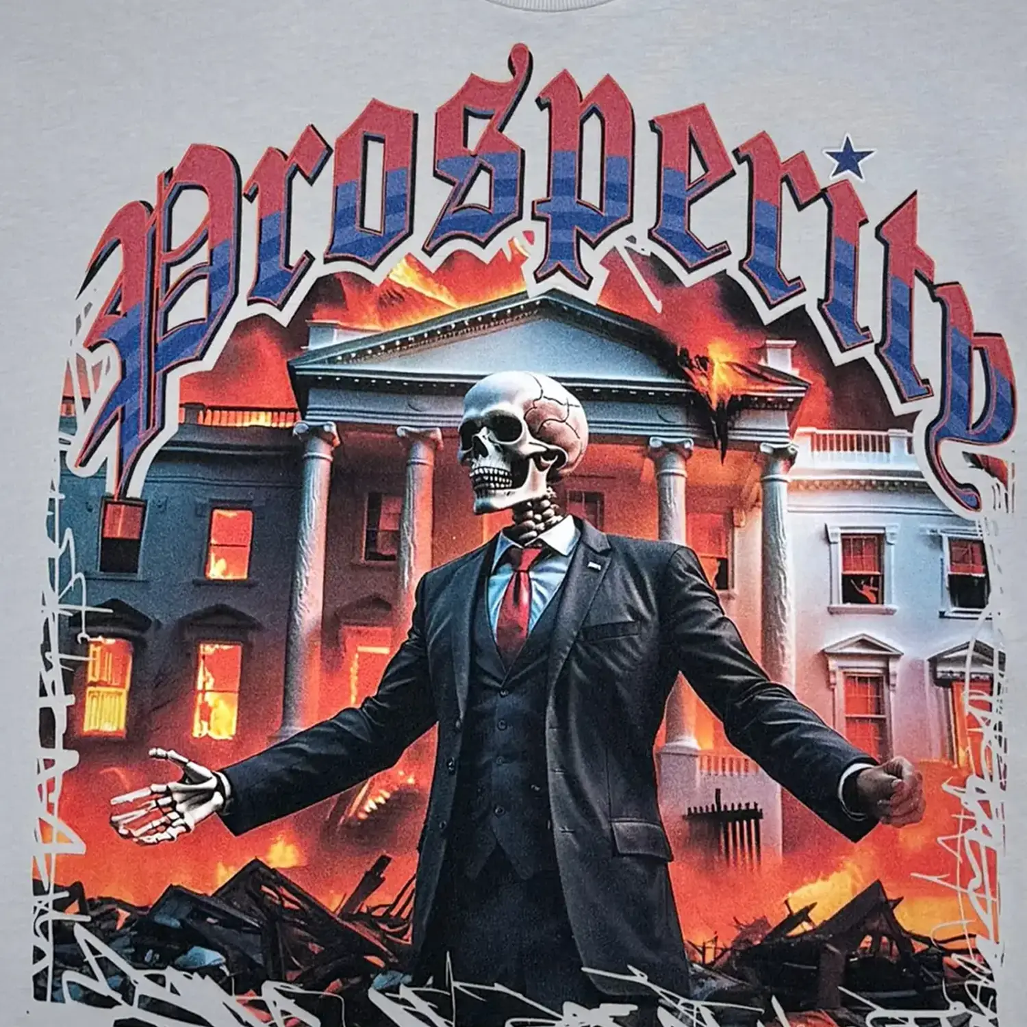 Men's By Any Means Necessary Drop Shoulders T-Shirt - Image 6