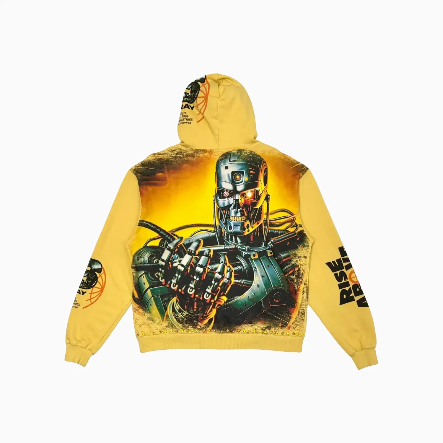 Men's Robot Full-Zip Hoodie - Image 2