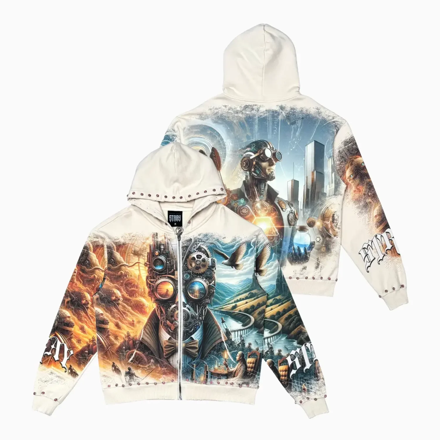 Men's Stray Full Zip Hoodie - Image 4