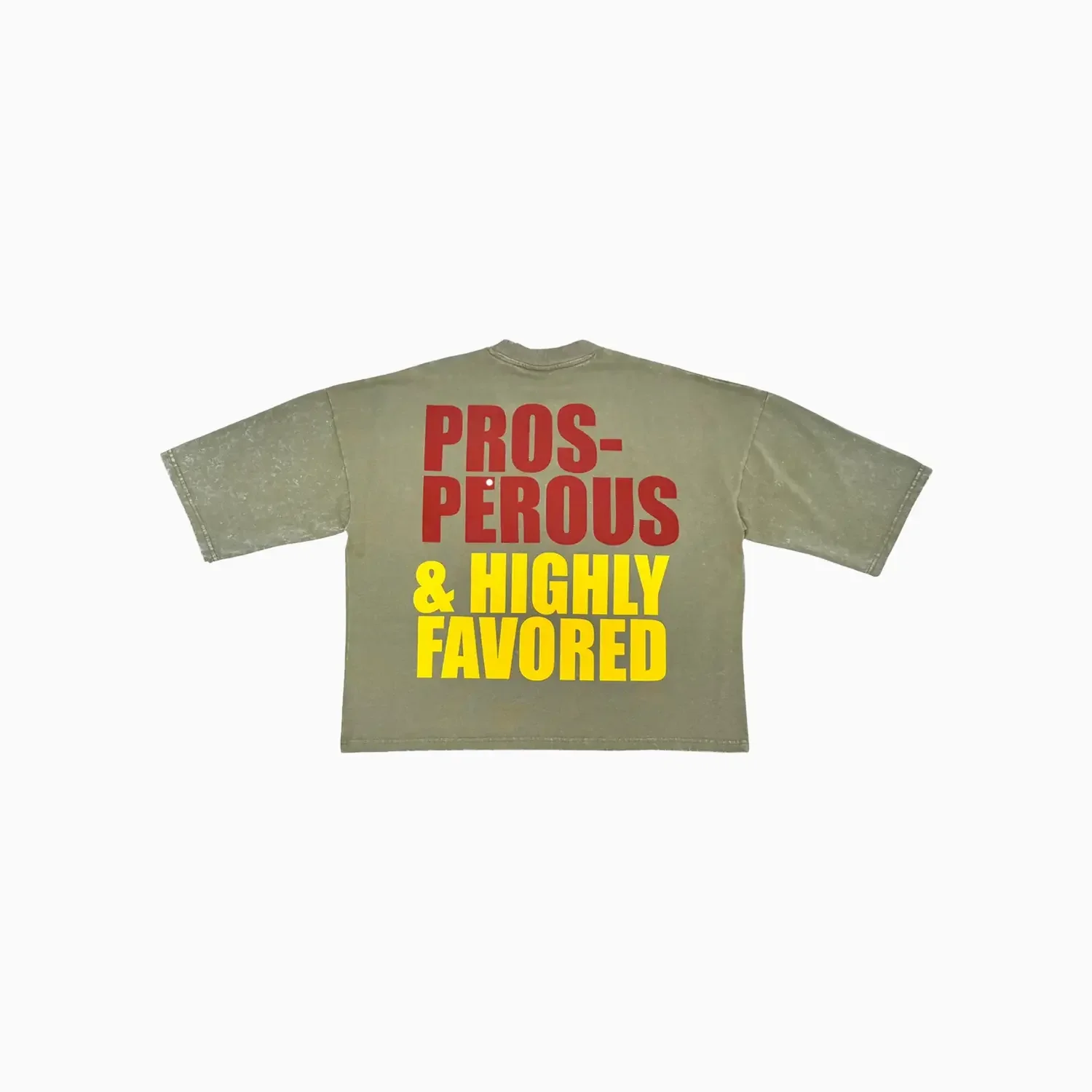 Men's Stray Wide Crop Fit T-Shirt - Image 2