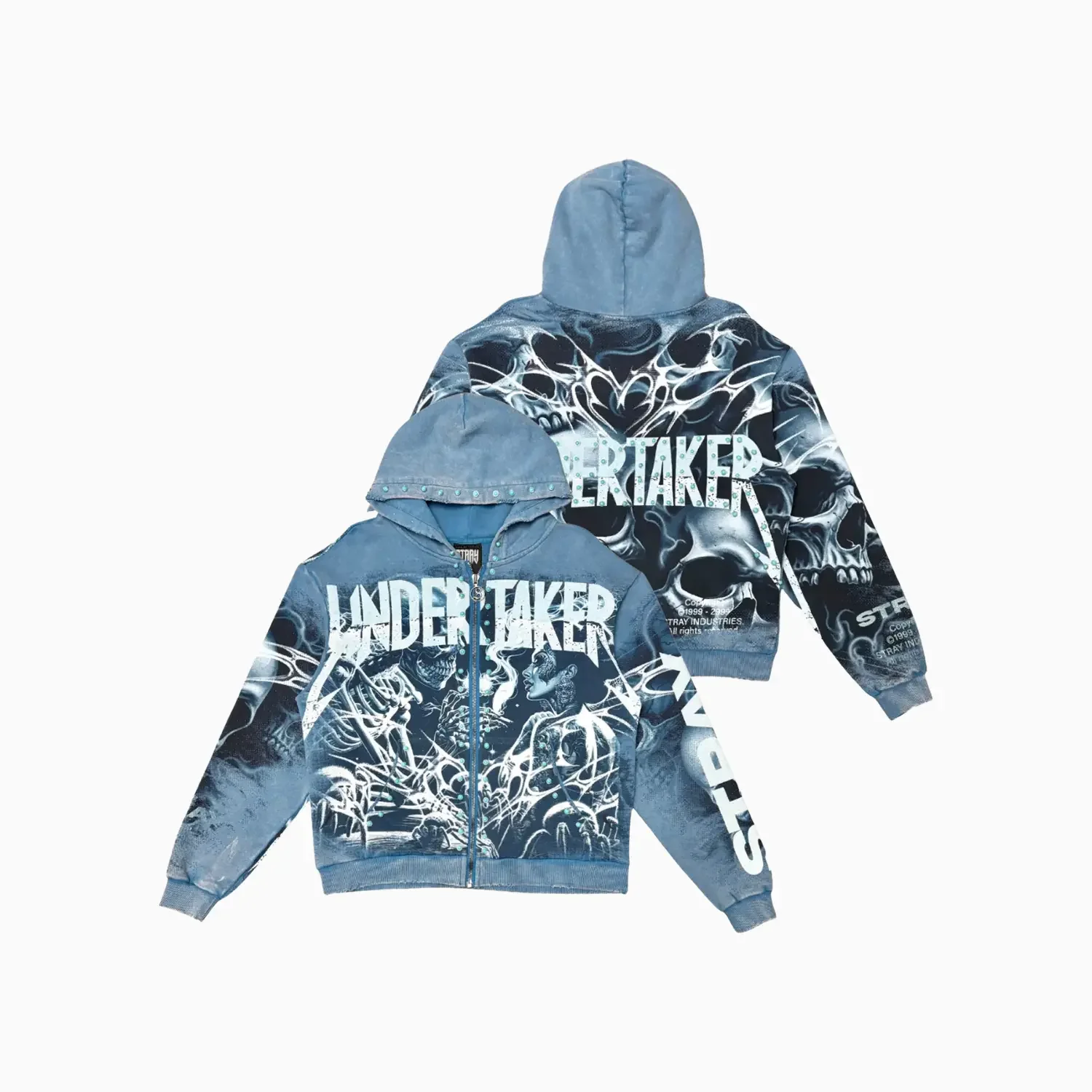 Men's Undertaker Full Zip Hoodie - Image 4