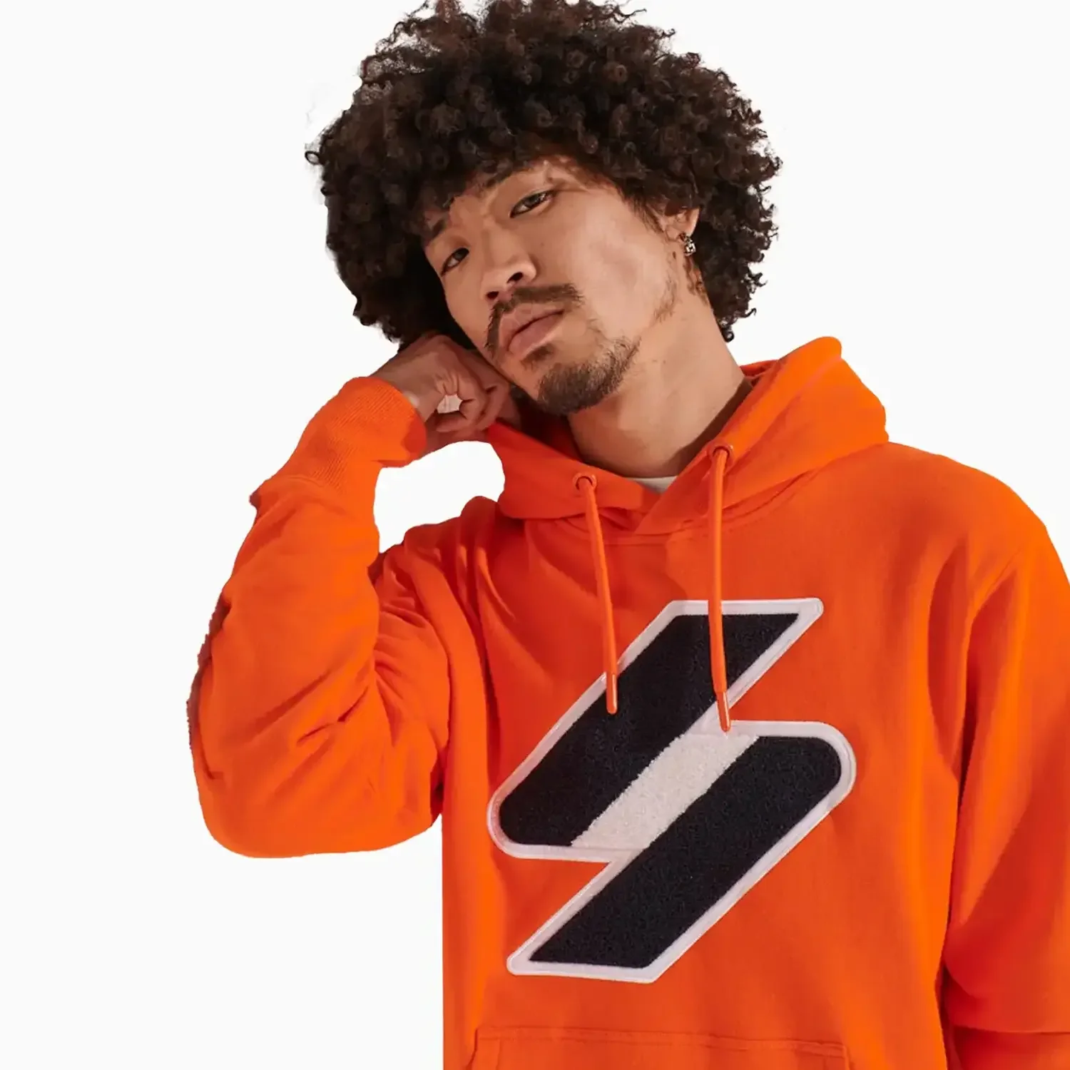 Men's Superdry Code Logo Hoodie - Image 12