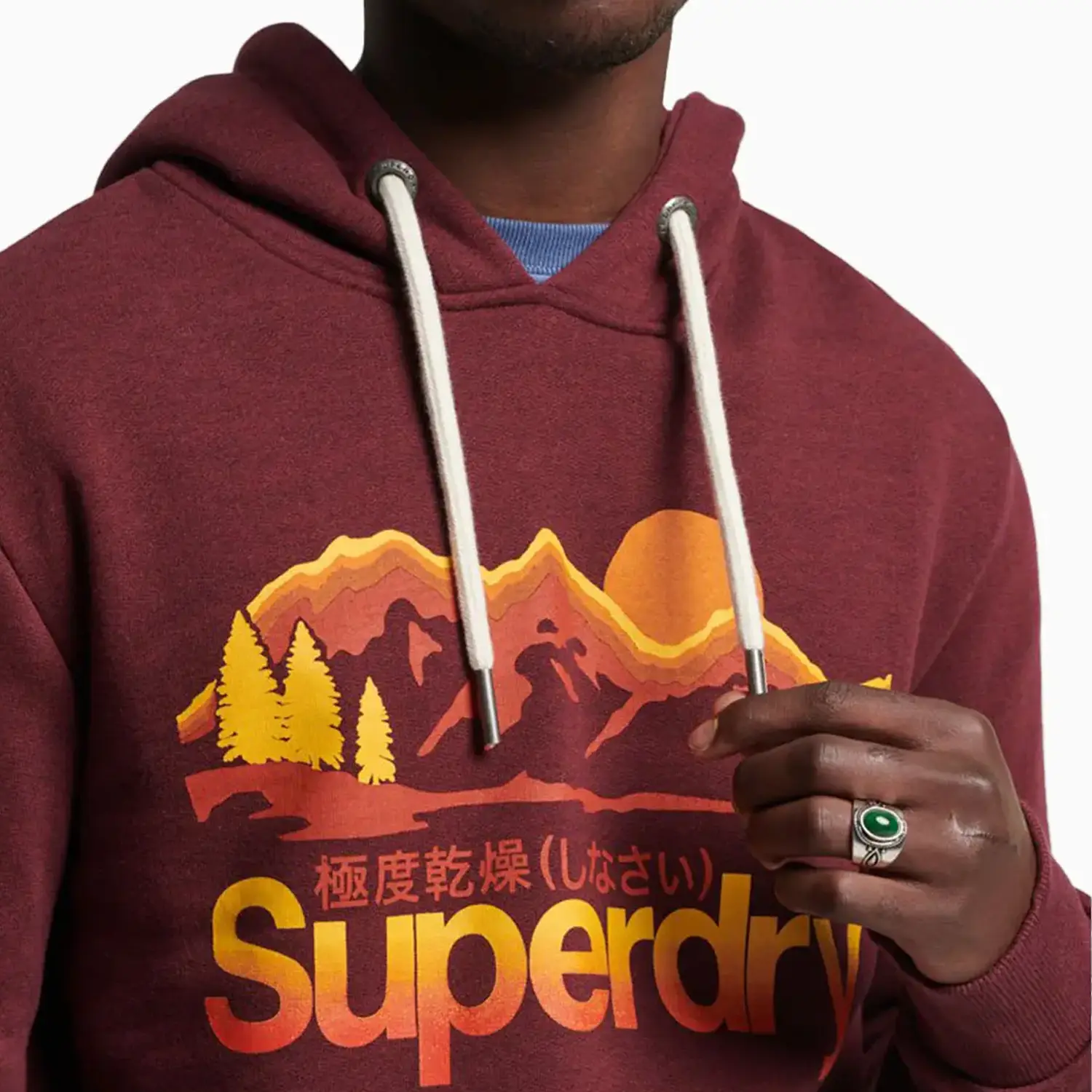 Men's Vintage Cl Great Outdoors Hoodie - Image 3