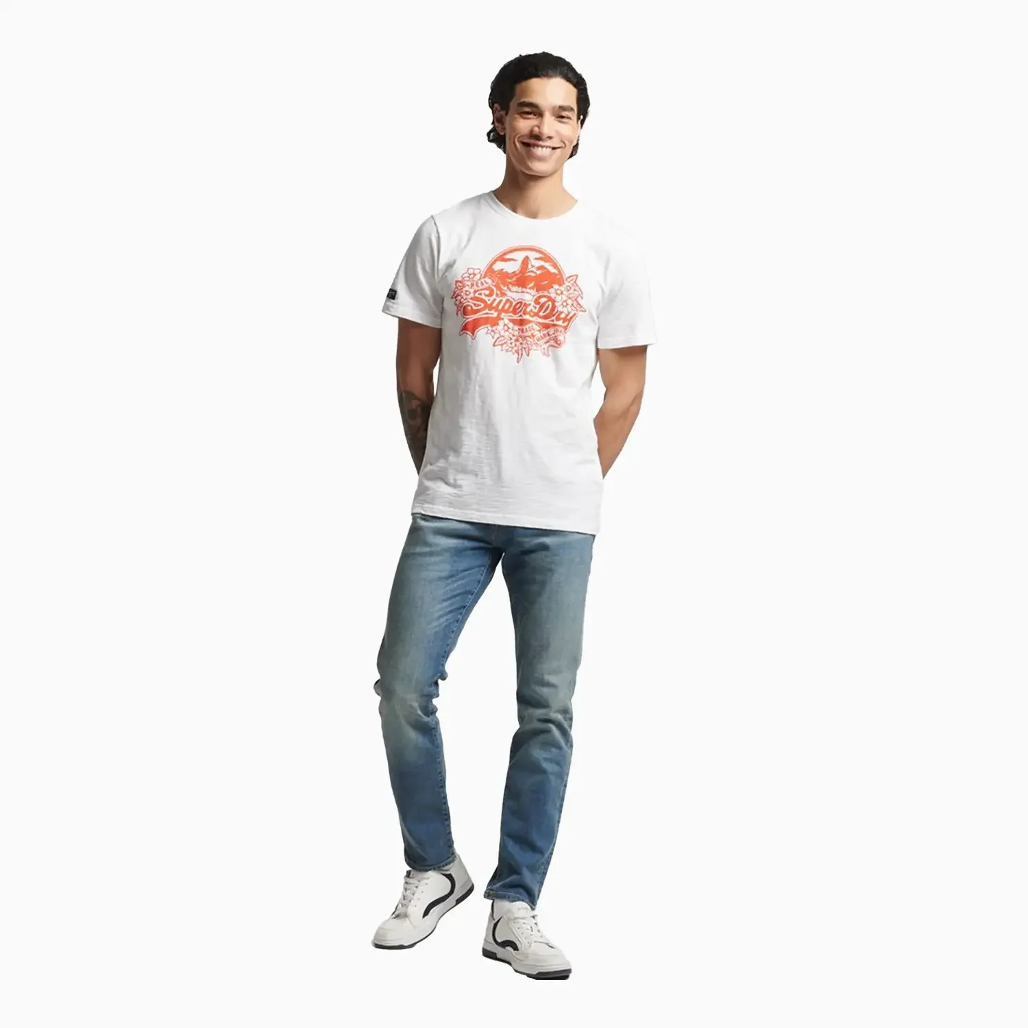Men's Vintage Logo Seasonal T Shirt - Image 2