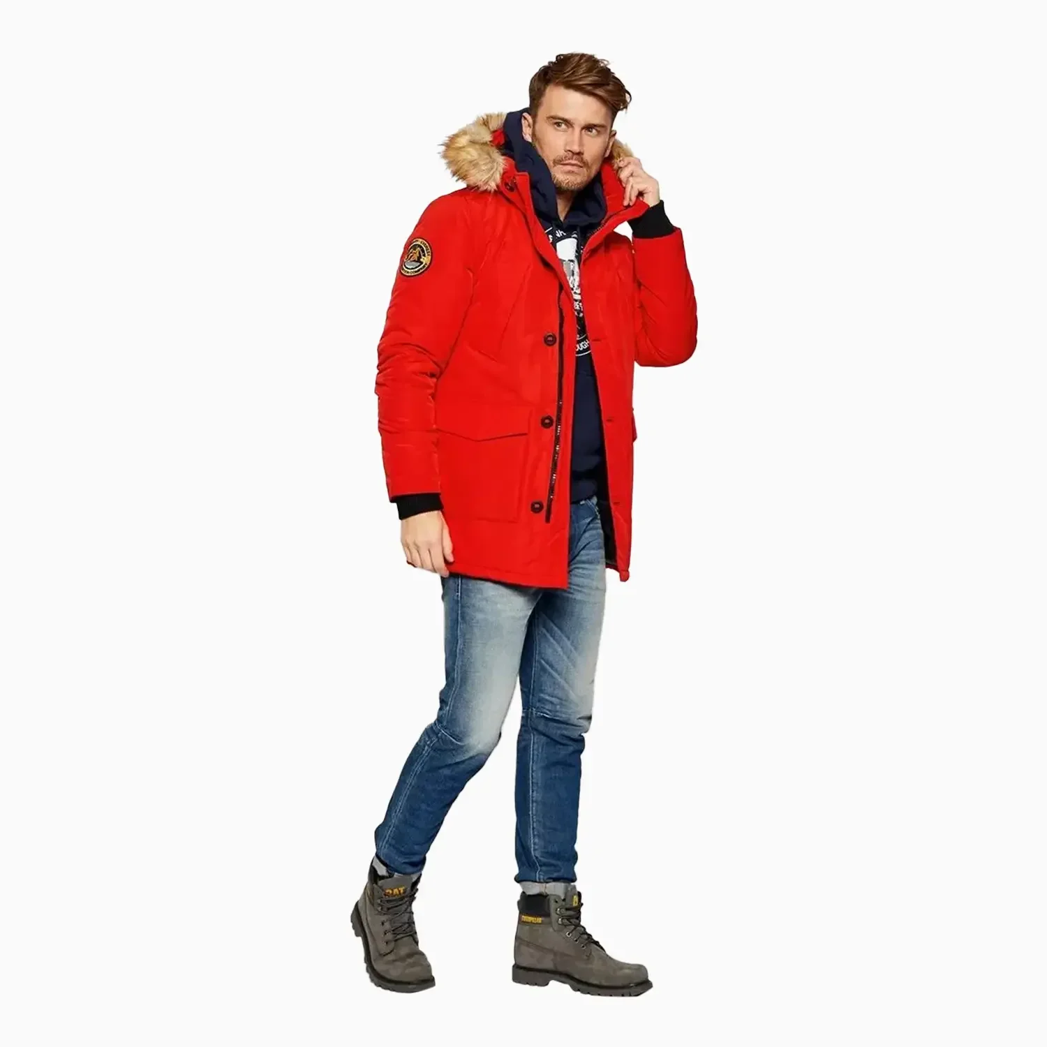 Men's Everest Parka Jacket - Image 2