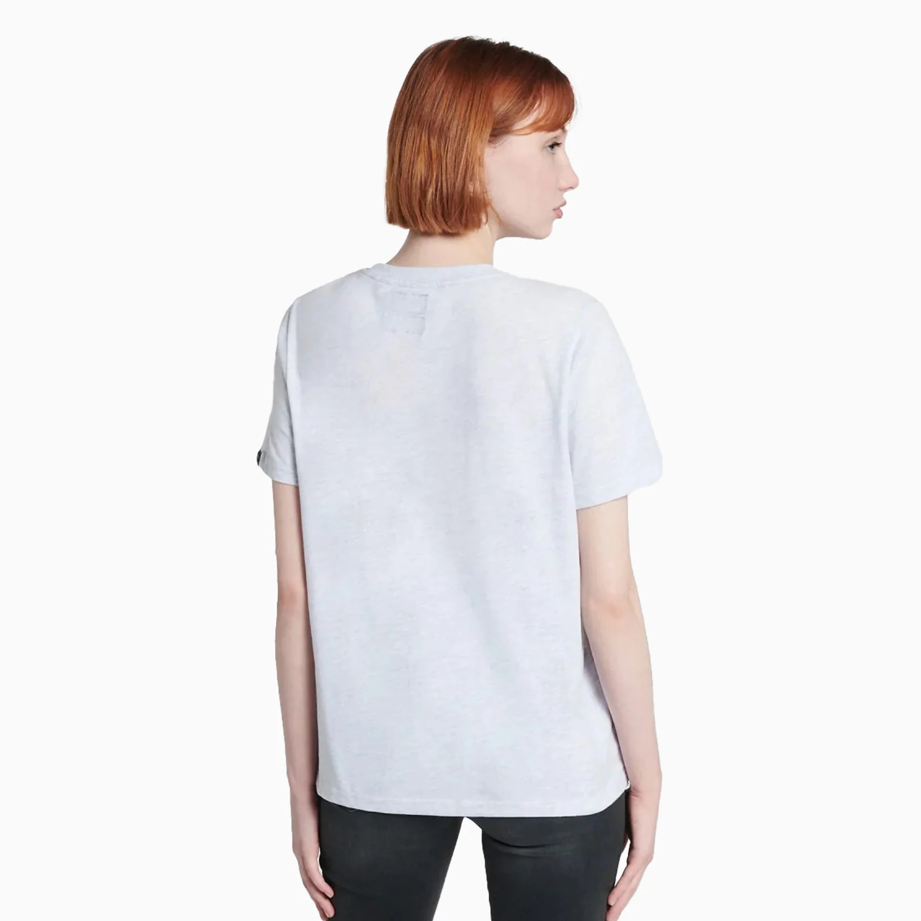 Women's Script Style Floral T Shirt - Image 2