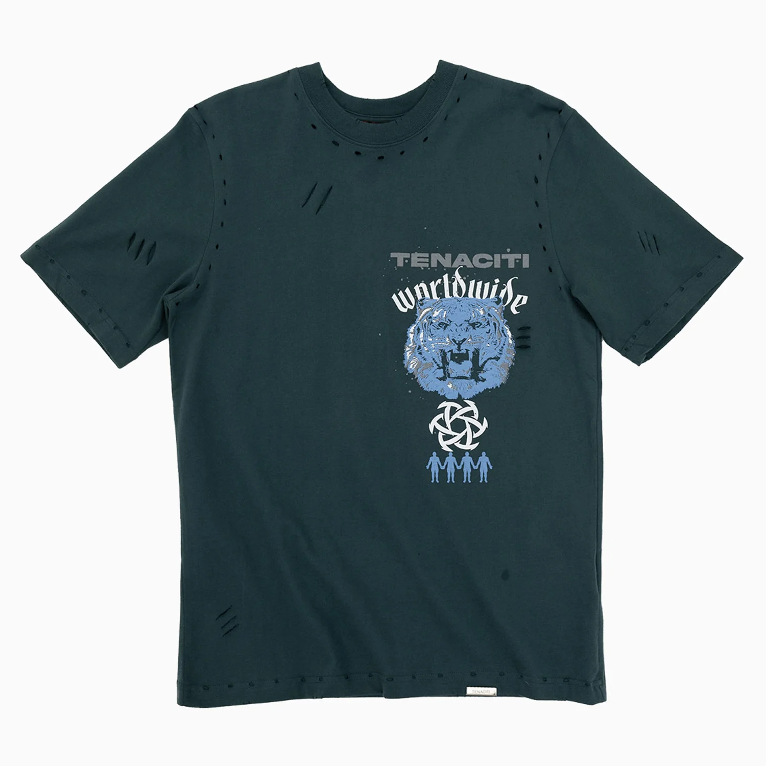 Men's Tenaciti Tiger Short Sleeve T-Shirt - Image 2