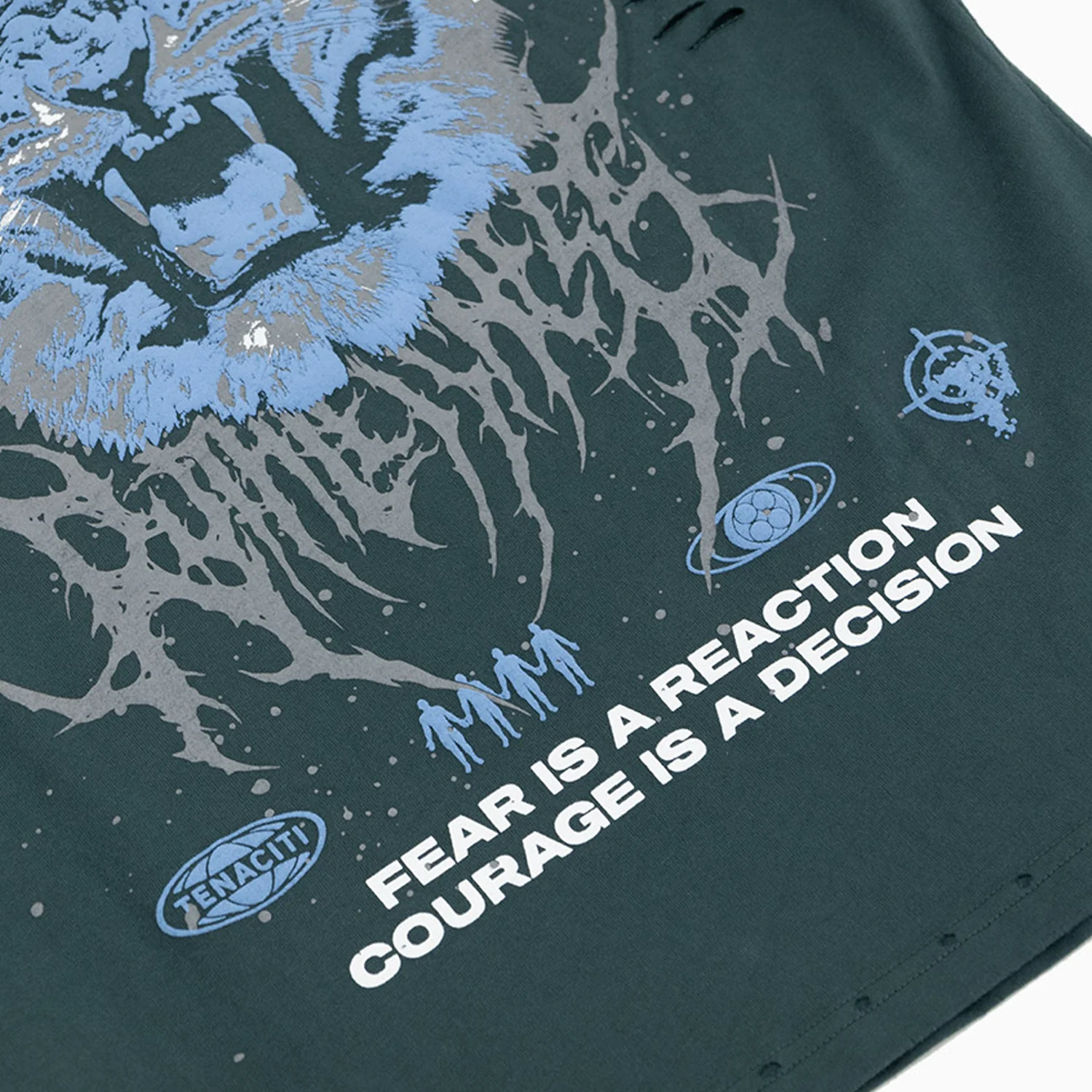 Men's Tenaciti Tiger Short Sleeve T-Shirt - Image 3