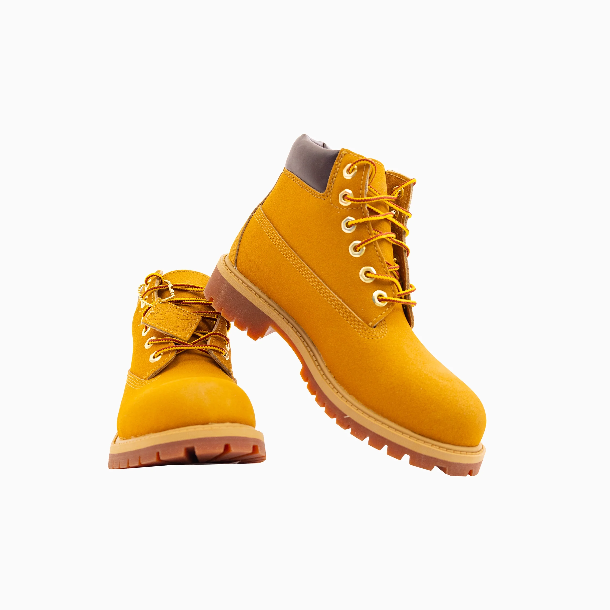Kid's 6 Inch Premium Helcor Leather Boot Pre School - Image 3