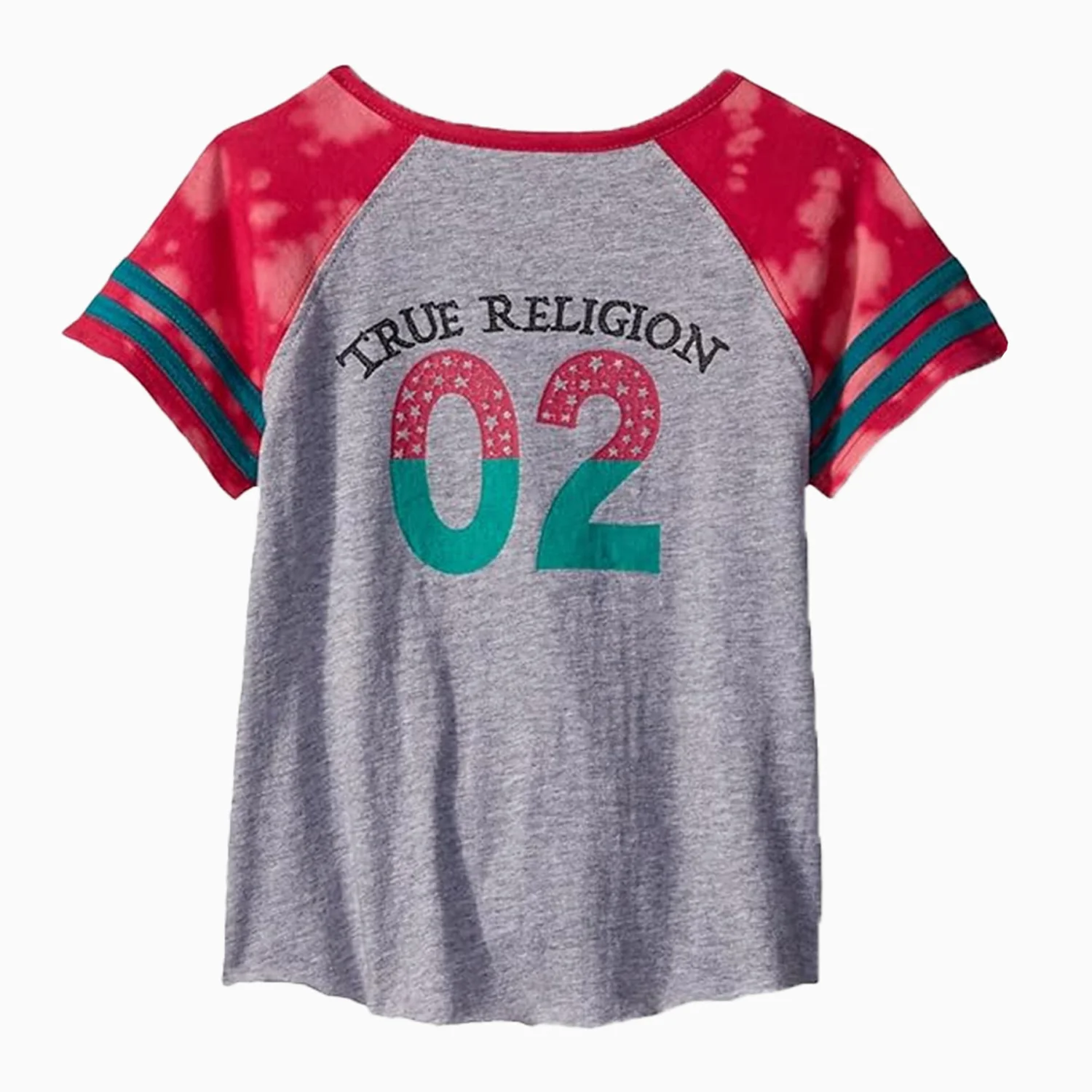 Kid's Little Girl Fashion Short Sleeve T Shirt - Image 2