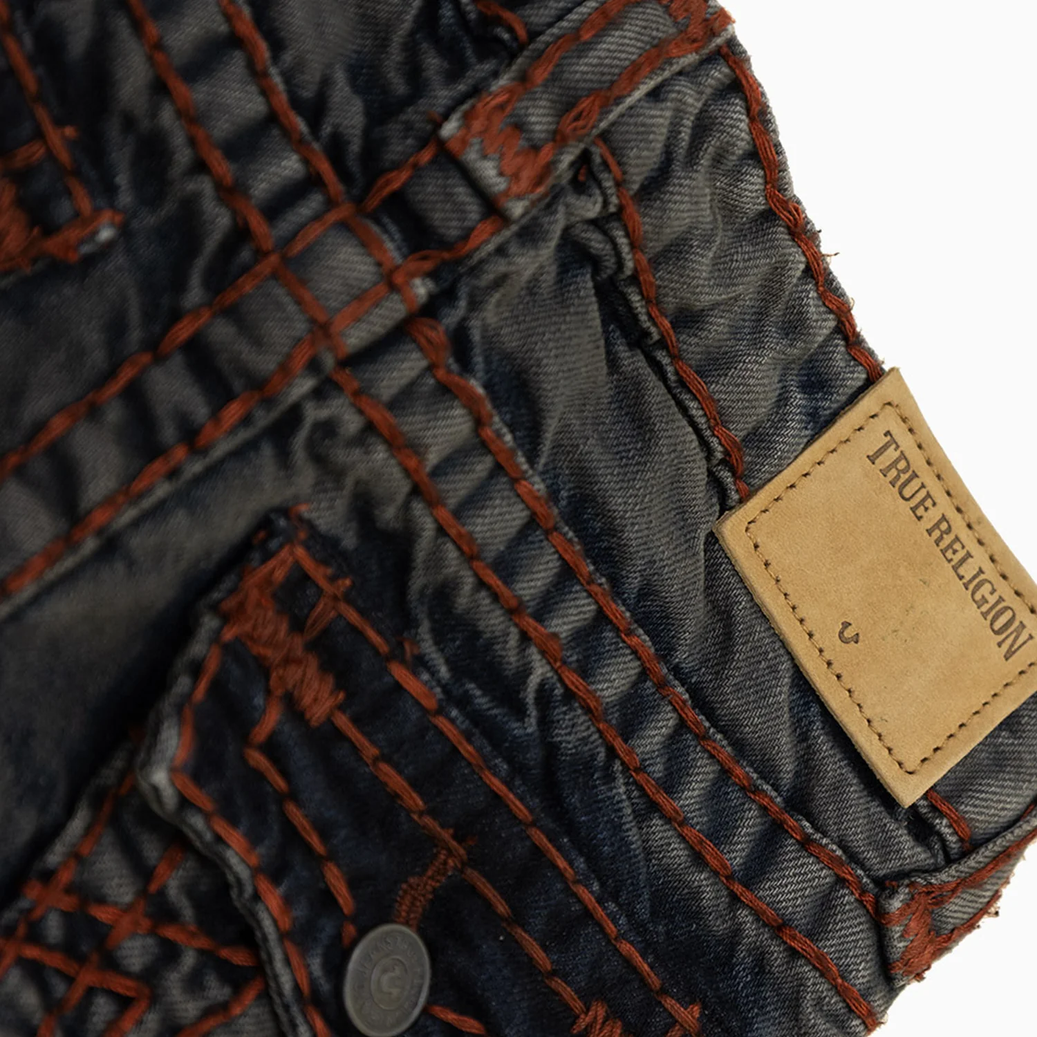 Kid's Ricky Contrast Super Denim T Pant - Image 3