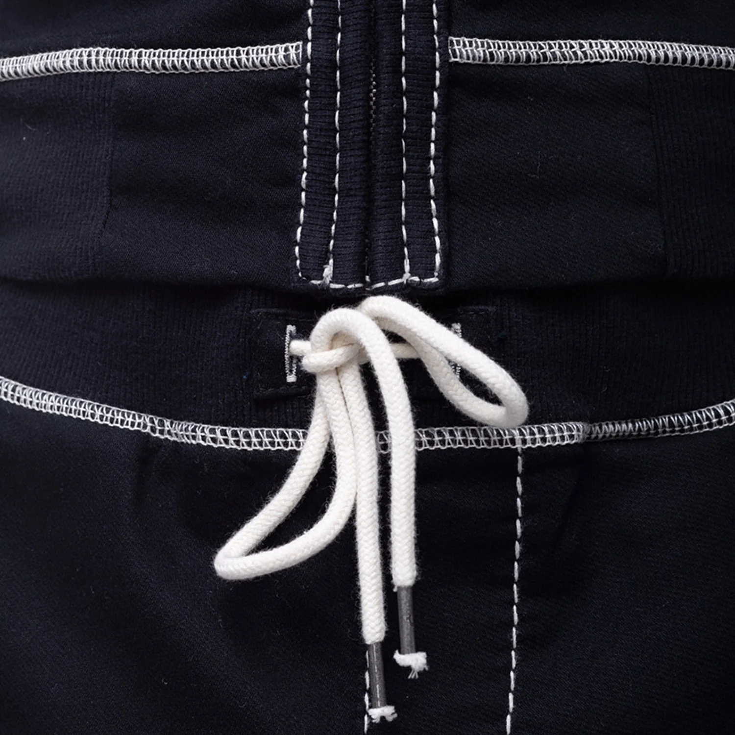 Men's Contrast Wide Leg Sweat Pant - Image 6