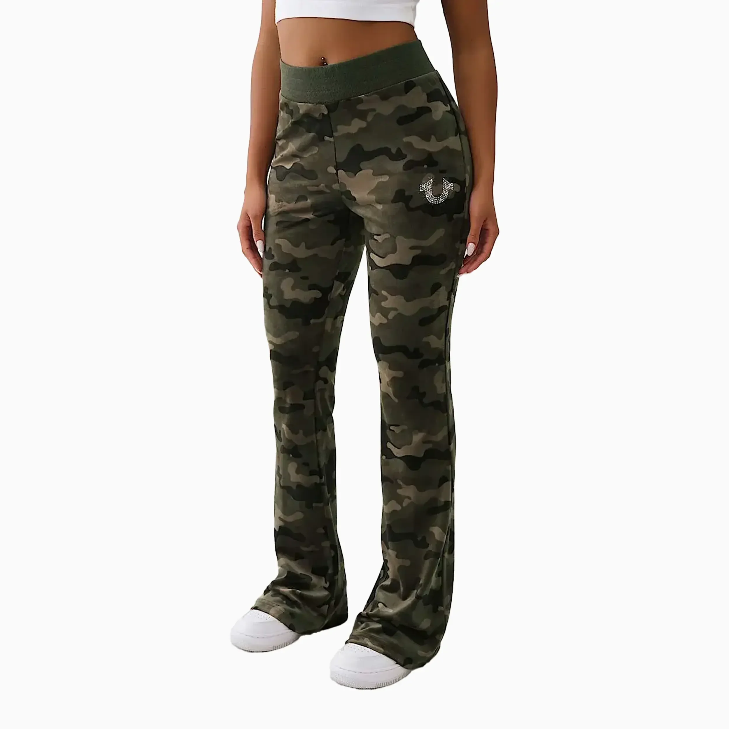 Women's Camo Velour Shrunken Outfit - Image 8