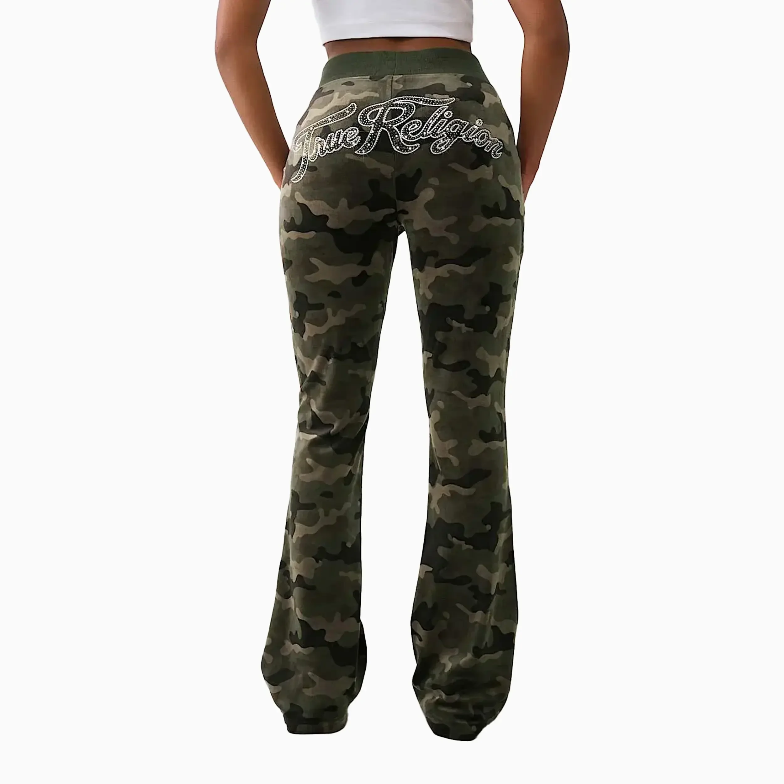Women's Camo Velour Shrunken Outfit - Image 9
