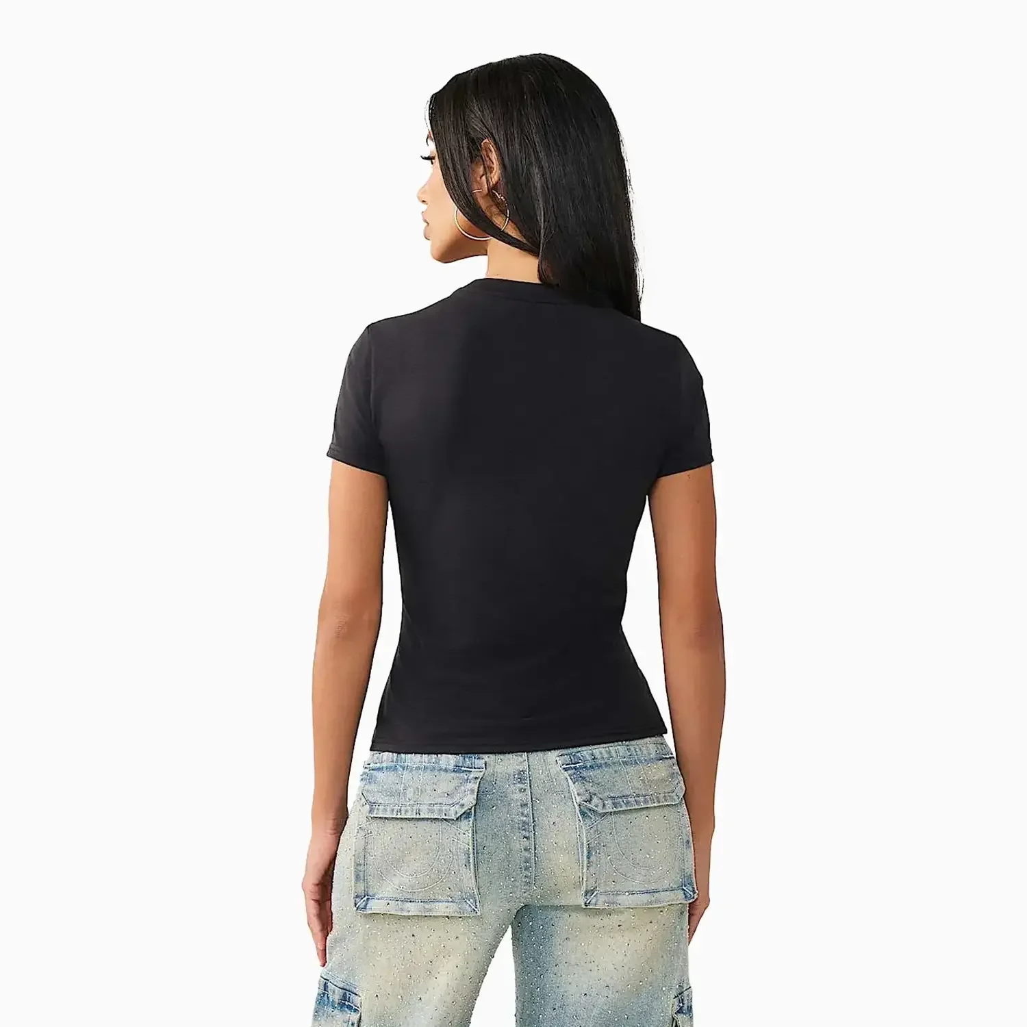 Women's Crystal Buddha T-Shirt - Image 2