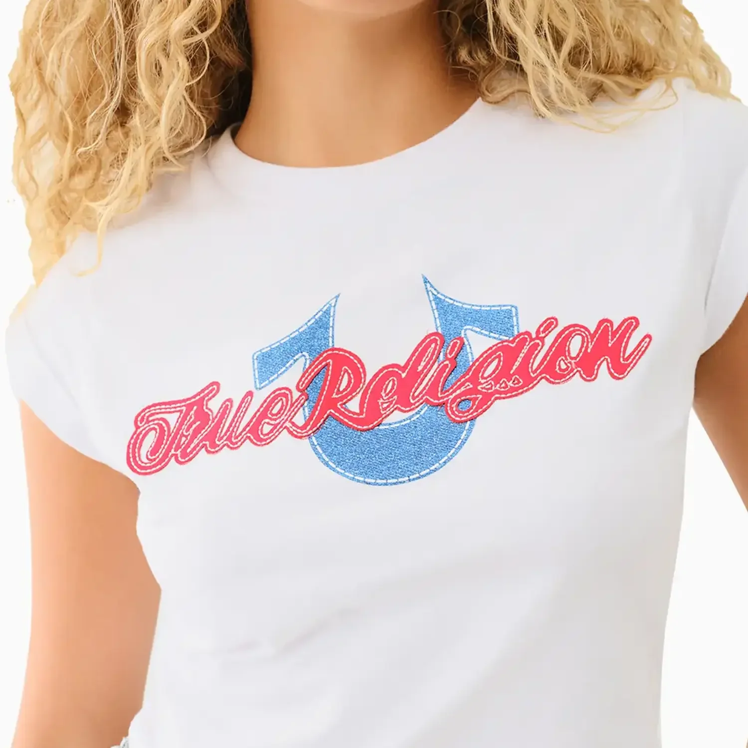 Women's Cuff Sleeve Baby T-Shirt - Image 3