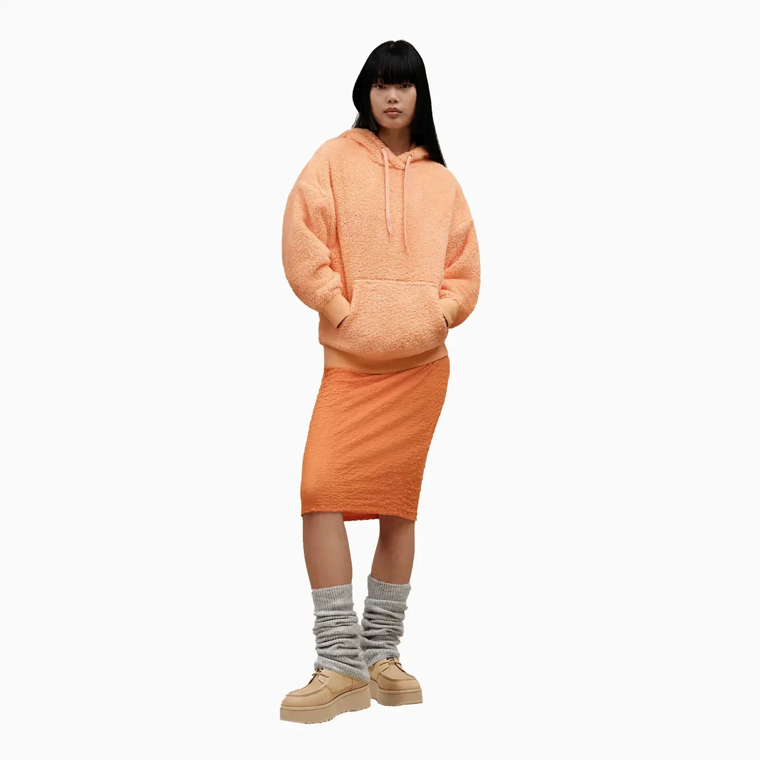 Women's Loyra Sherpa Pull Over Hoodie - Image 3