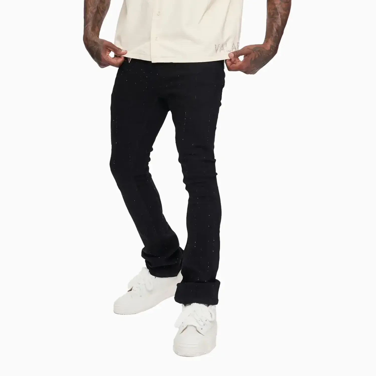 Men's HEATH Stacked Denim Skinny Pant - Image 3