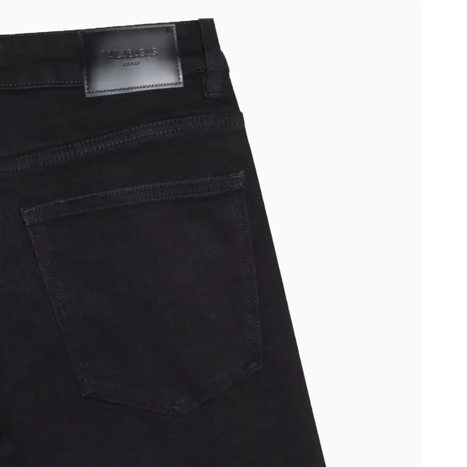 Men's Mr.Stacked Black Jean Pant - Image 4