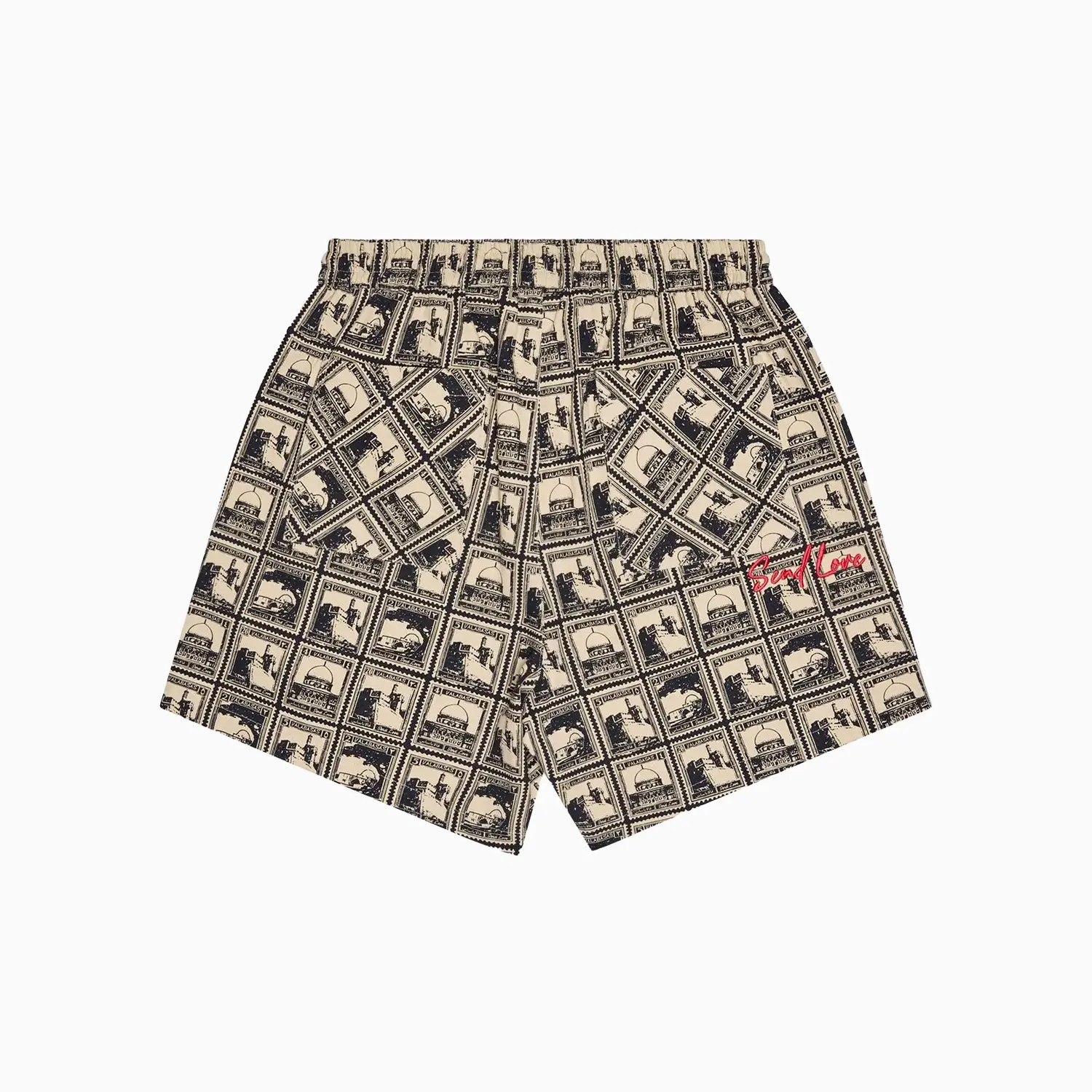 Men's Send Love T-Shirt and Shorts Outfit - Image 4