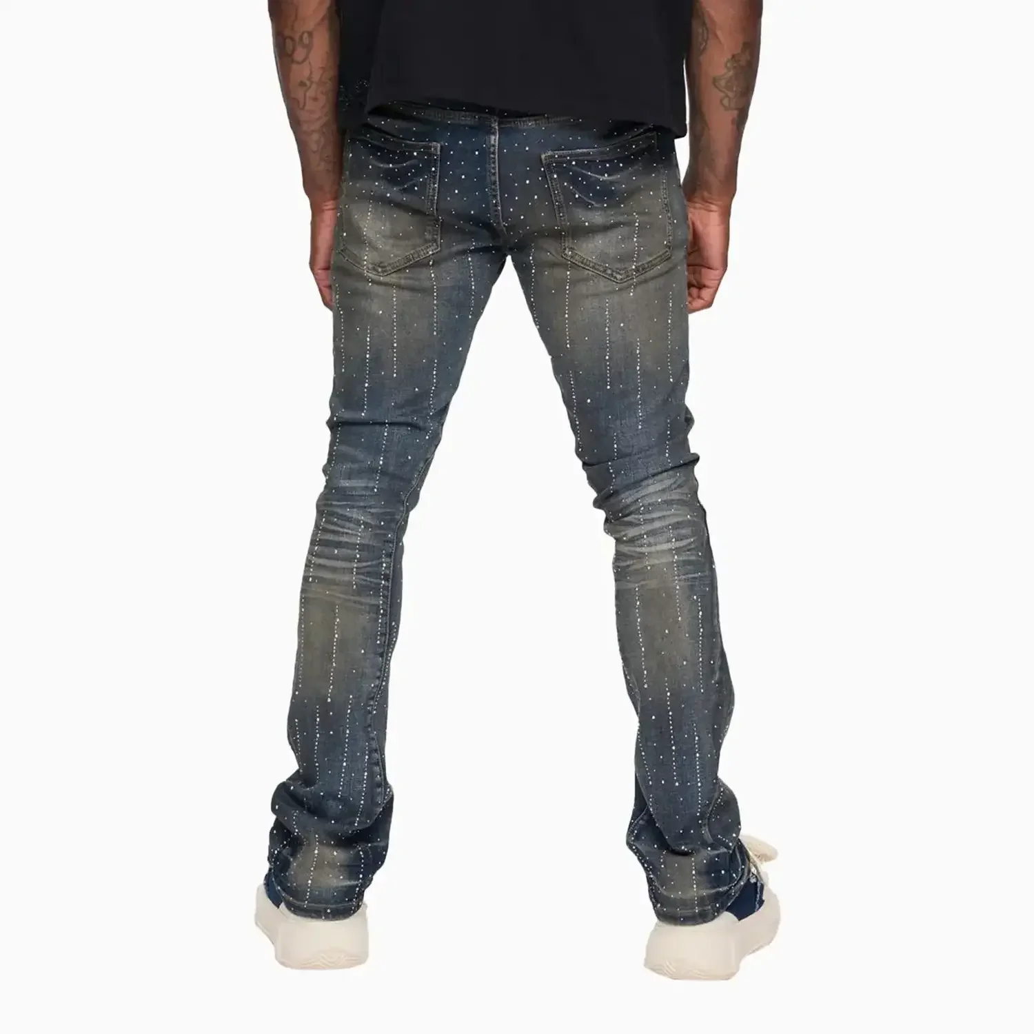 Men's HEATH Stacked Denim Skinny Pant - Image 2