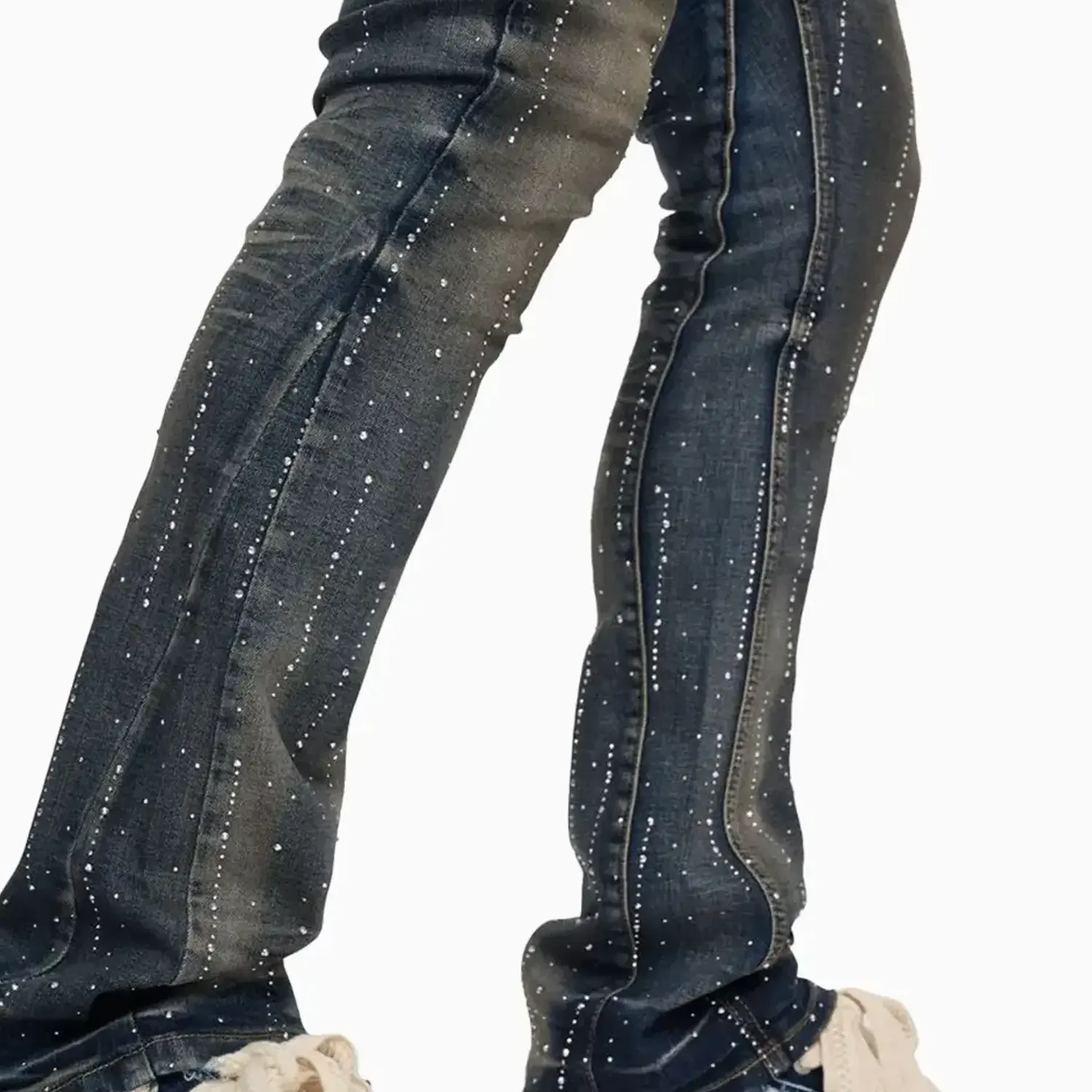 Men's HEATH Stacked Denim Skinny Pant - Image 5