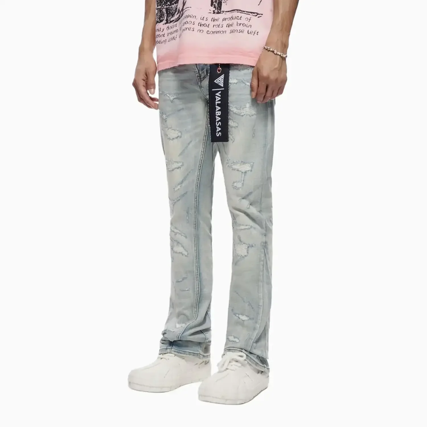 Men's Trance Stacked Denim Pant - Image 4