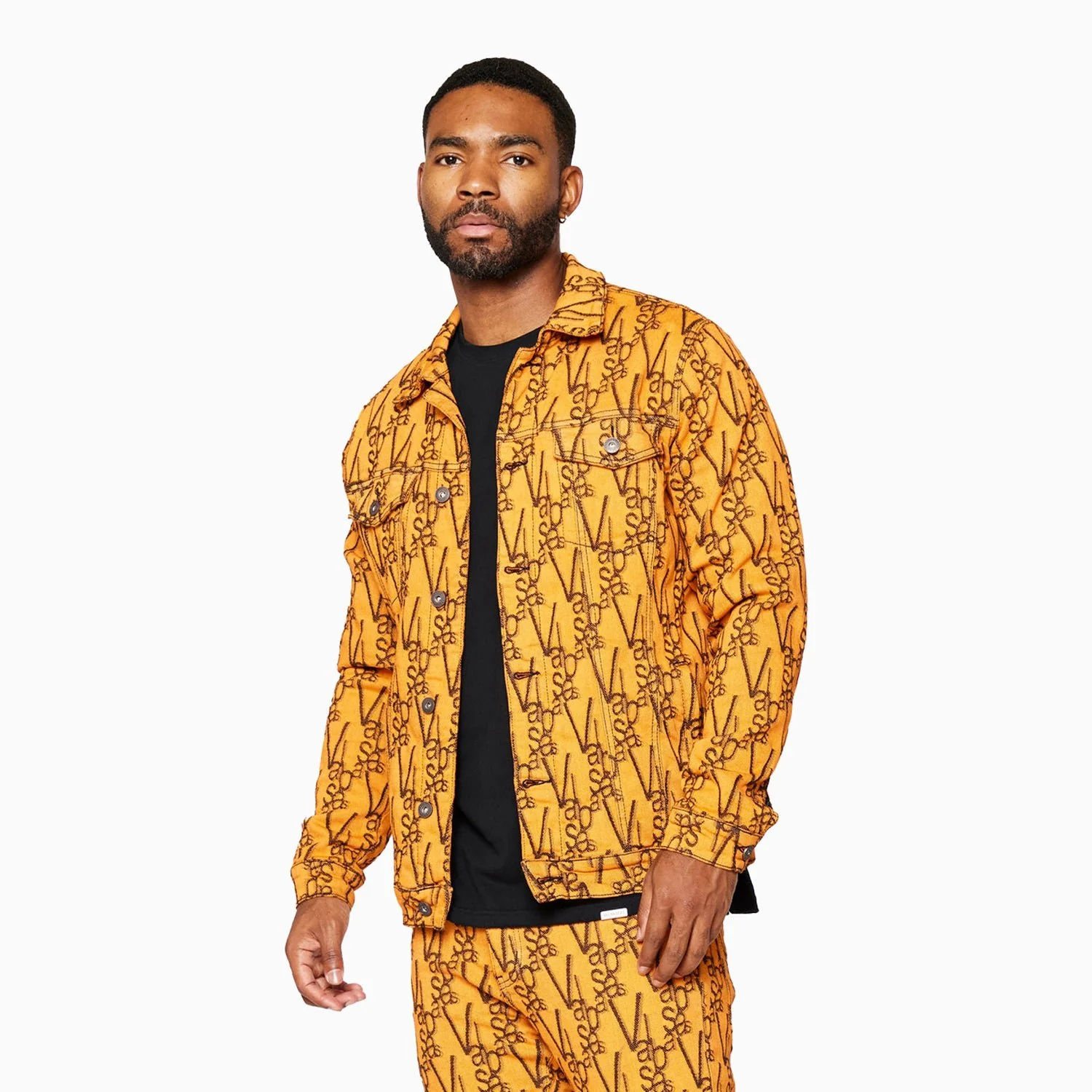 Men's V-Ink Denim Jacket - Image 2