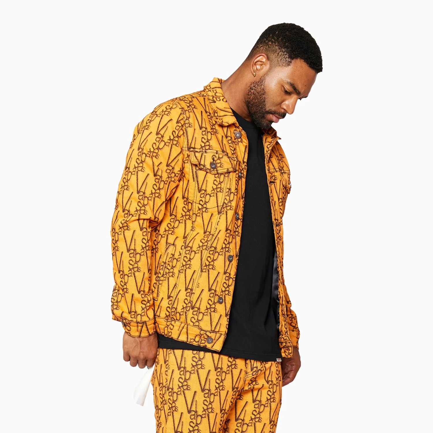 Men's V-Ink Denim Jacket - Image 4