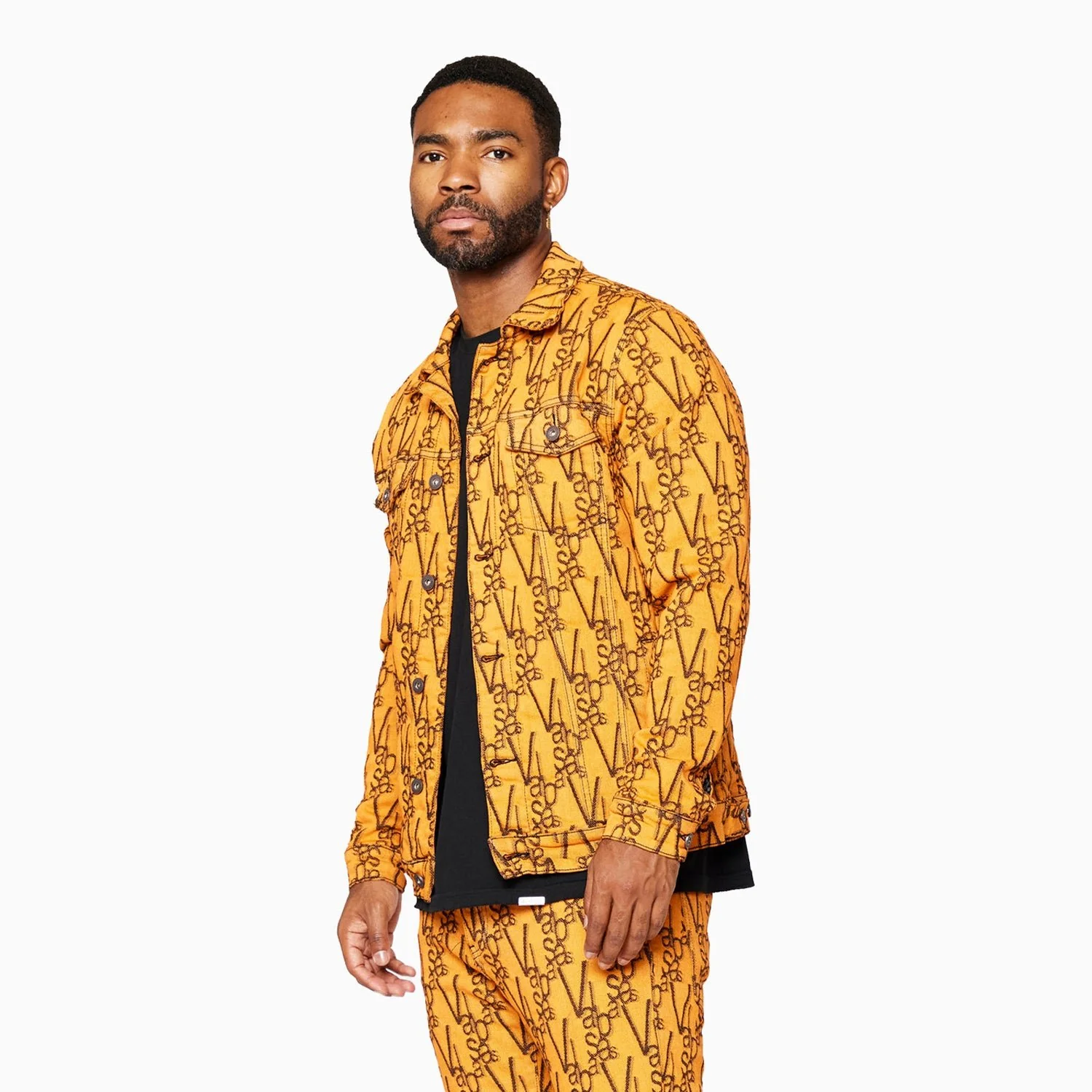 Men's V-Ink Denim Jacket - Image 5