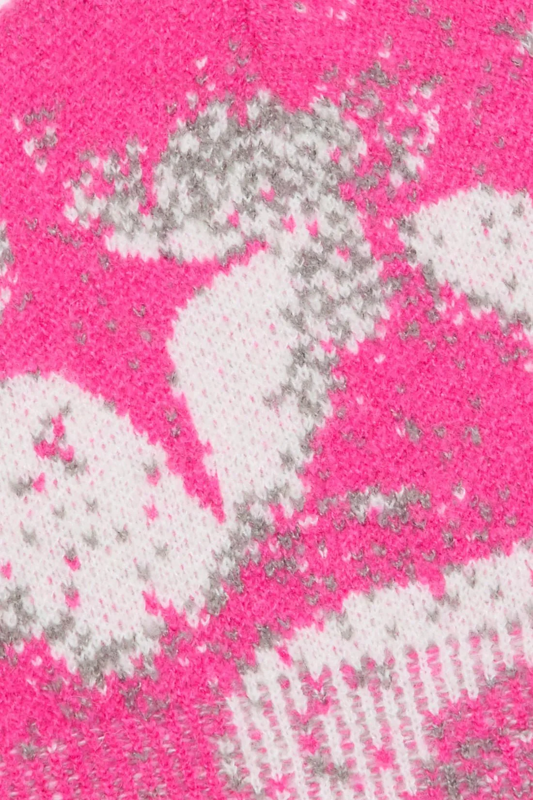 Sad Nights Fuchsia Beanie Hat - Image 2