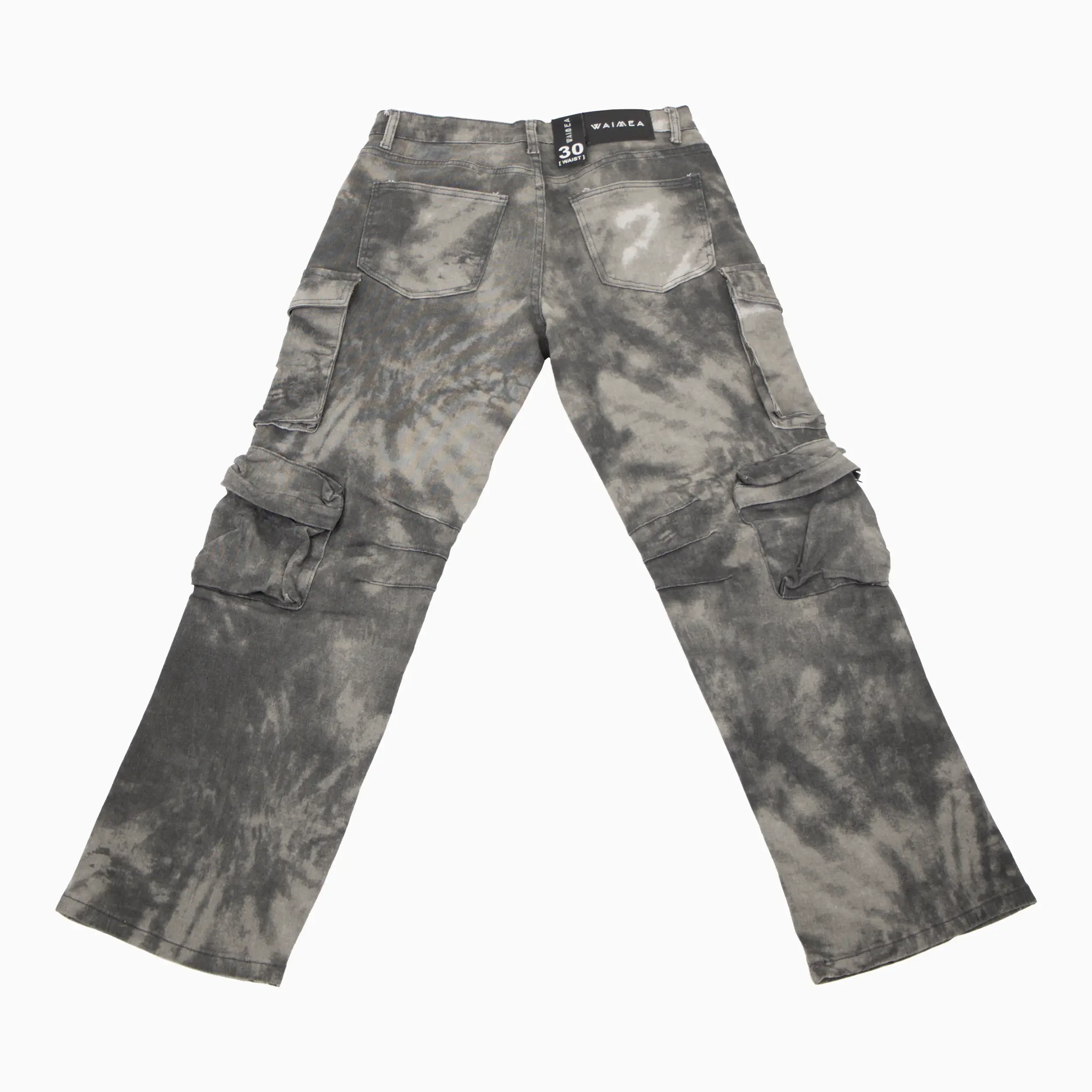 Men's Baggy Fit Cargo Jeans Pant - Image 2