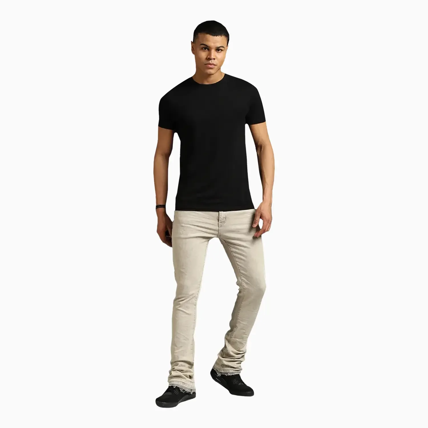 Men's Stacked Fit Denim Jeans Pant - Image 3
