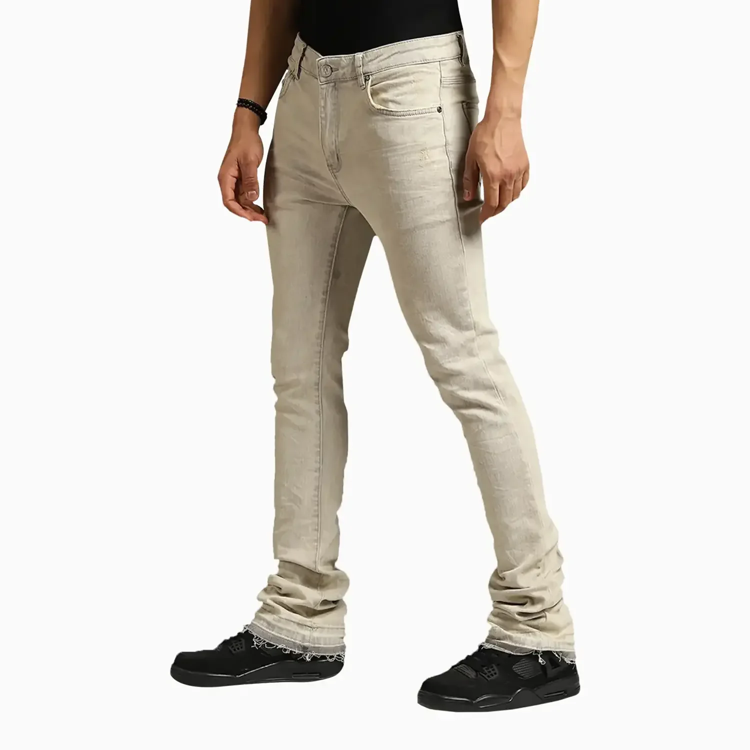 Men's Stacked Fit Denim Jeans Pant - Image 5