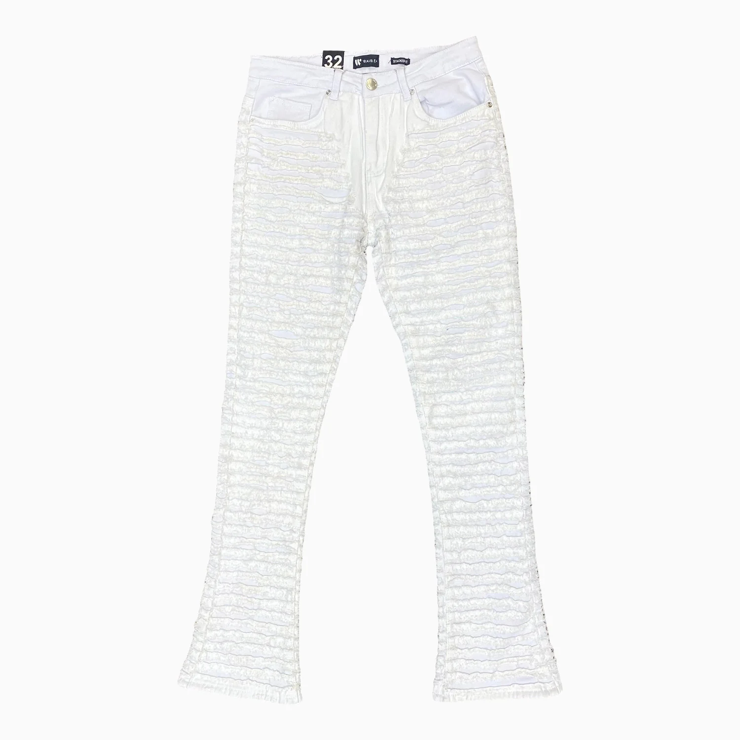 Men's Stacked Fit Denim Jeans Pant - Image 2