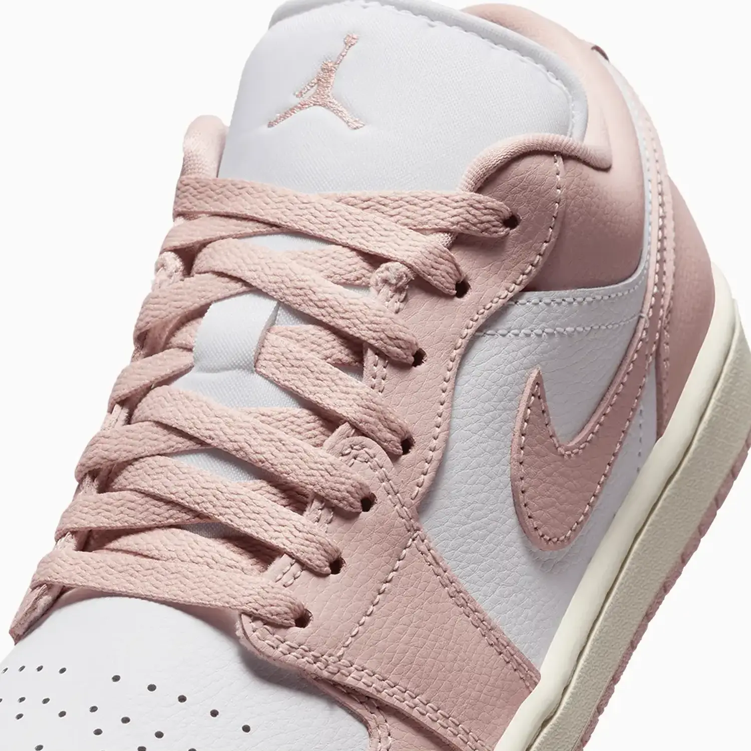 Women's Air Jordan 1 Low "Pink Oxford" - Image 8